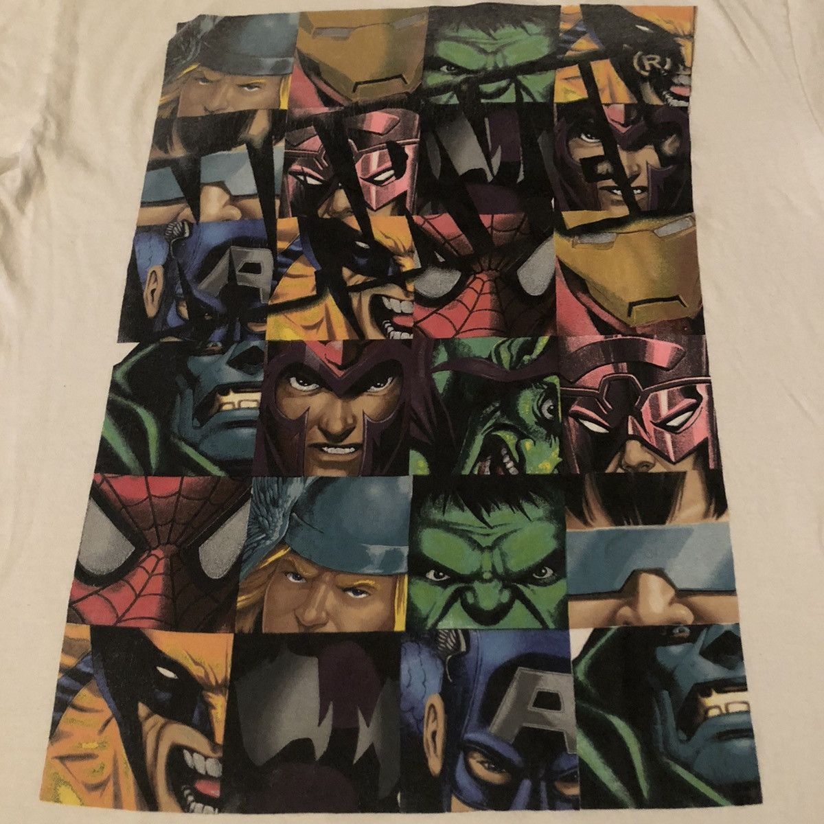 Marvel Comics Vintage Y2K 2000s Marvel Comics Superheroes Graphic Logo Tee Size US L / EU 52-54 / 3 - 4 Thumbnail