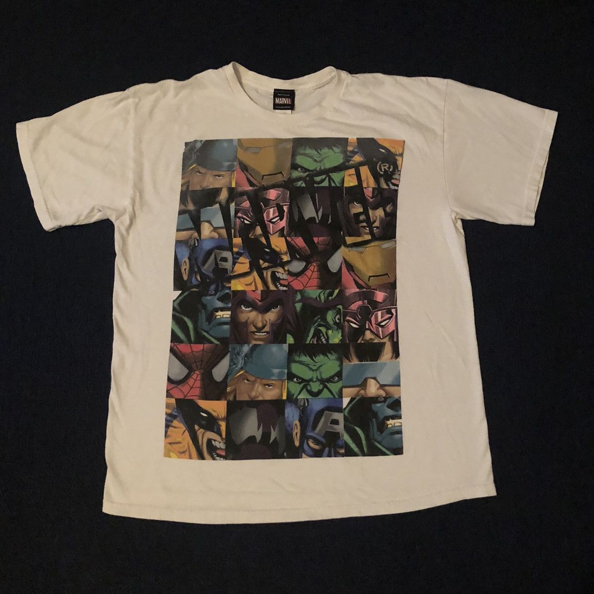 Marvel Comics Vintage Y2K 2000s Marvel Comics Superheroes Graphic Logo Tee Size US L / EU 52-54 / 3 - 2 Thumbnail