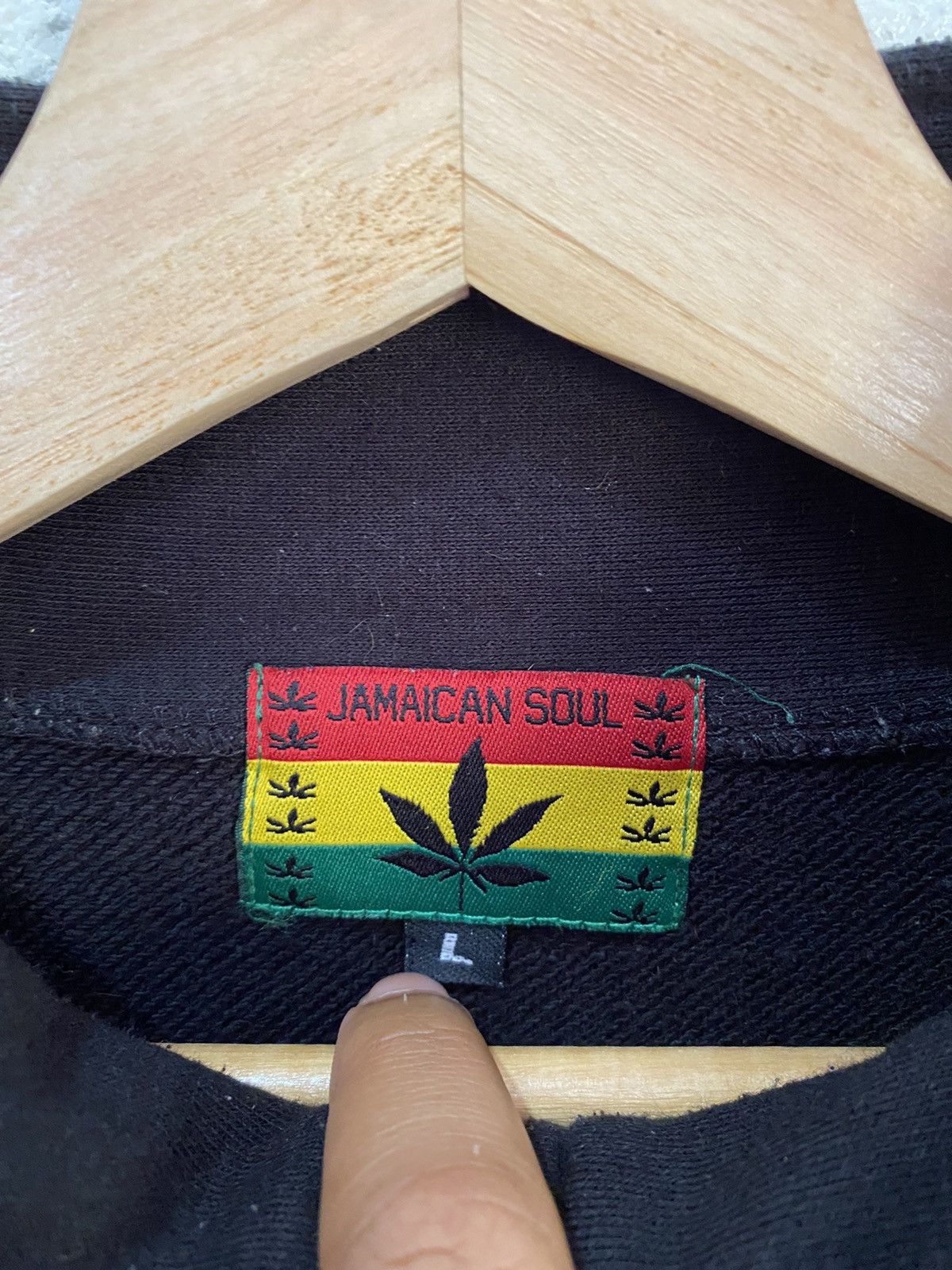 Japanese Brand 🍁JAMAICA SOUL KINGSTON PEACE SWEATER JACKET Size US S / EU 44-46 / 1 - 8 Thumbnail