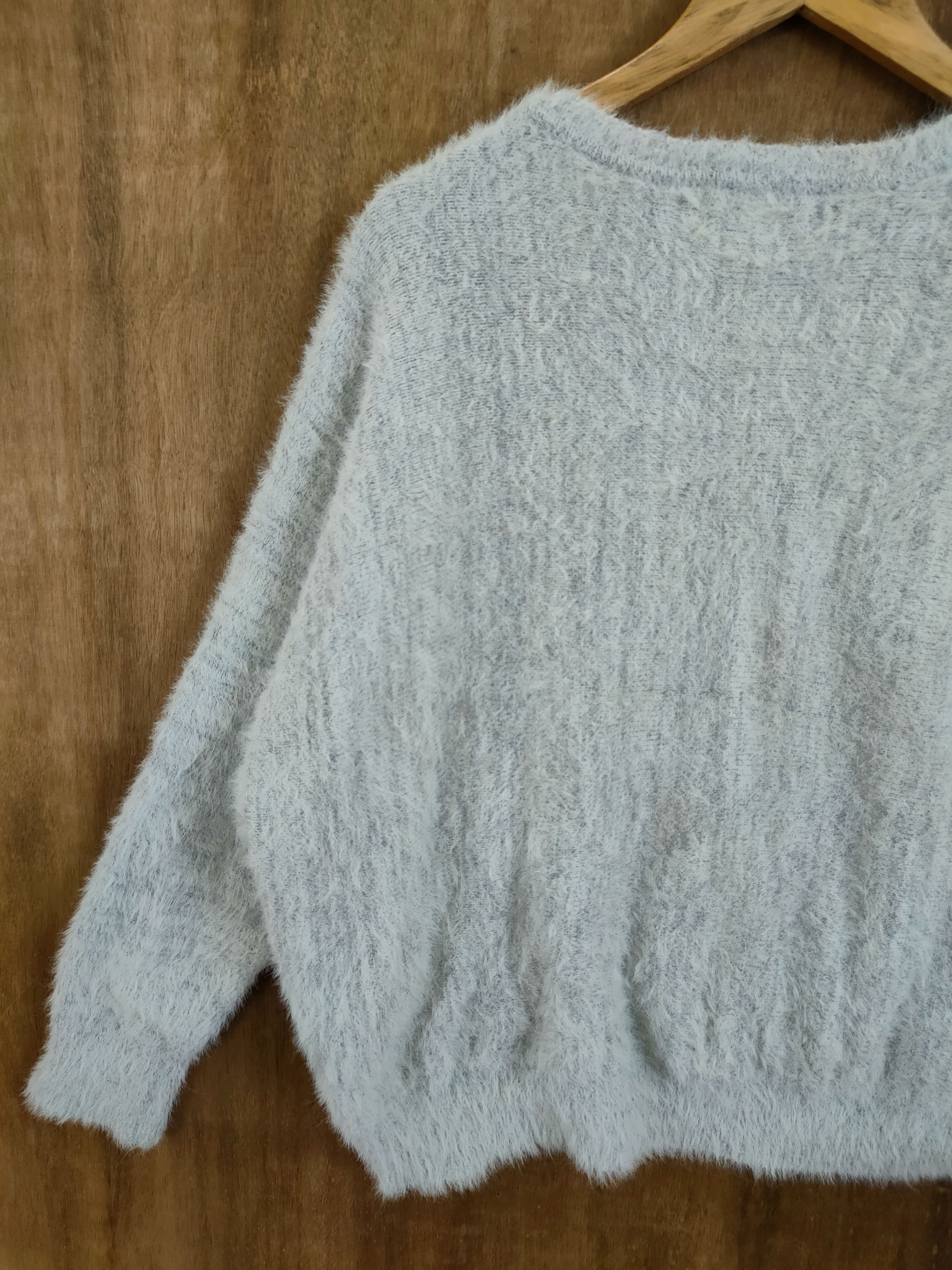 Homespun Knitwear D Le Jun mohair baggie shag shaggy fur knitwear #46-967 Size US M / EU 48-50 / 2 - 11 Thumbnail