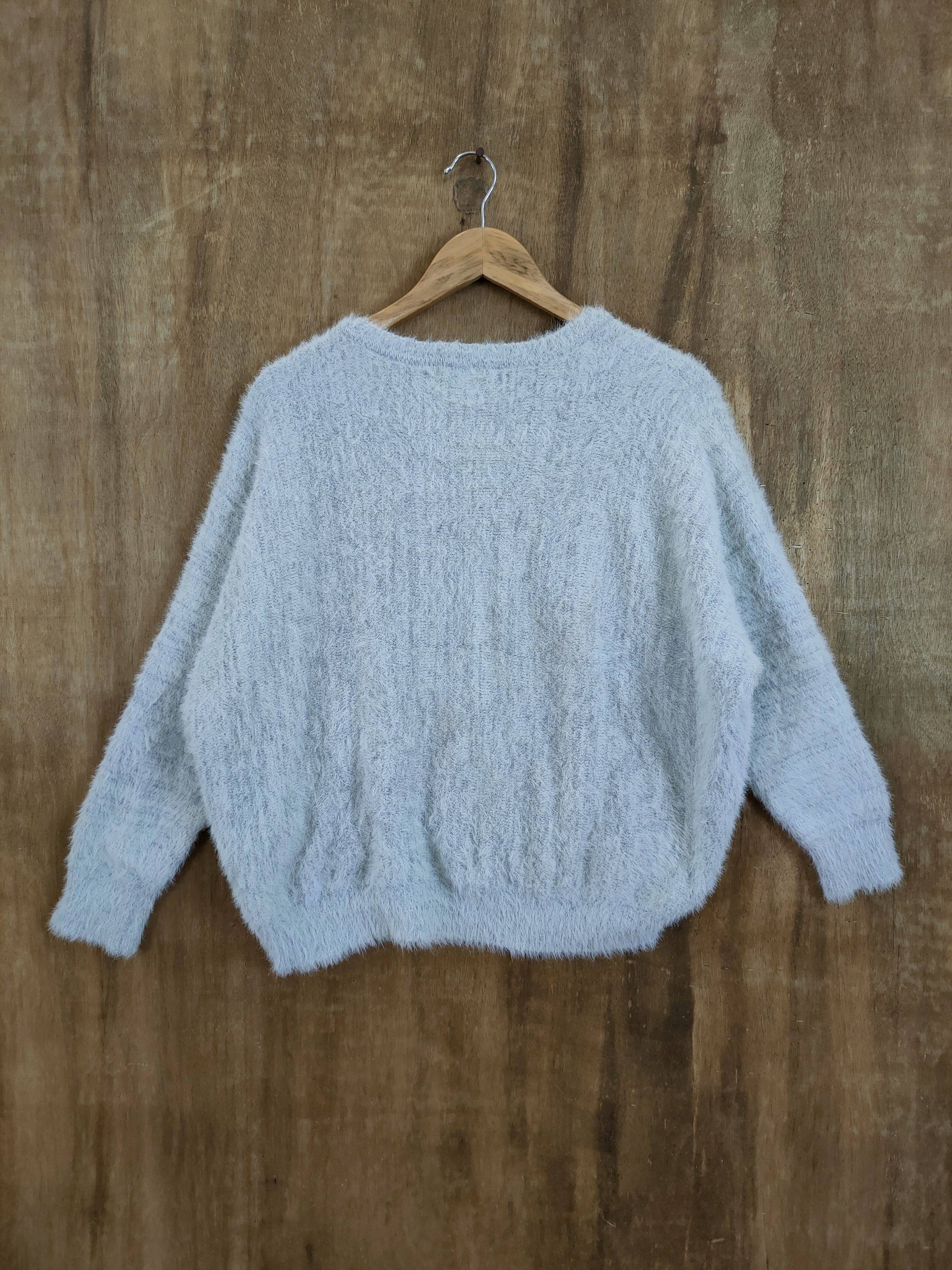 Homespun Knitwear D Le Jun mohair baggie shag shaggy fur knitwear #46-967 Size US M / EU 48-50 / 2 - 10 Thumbnail
