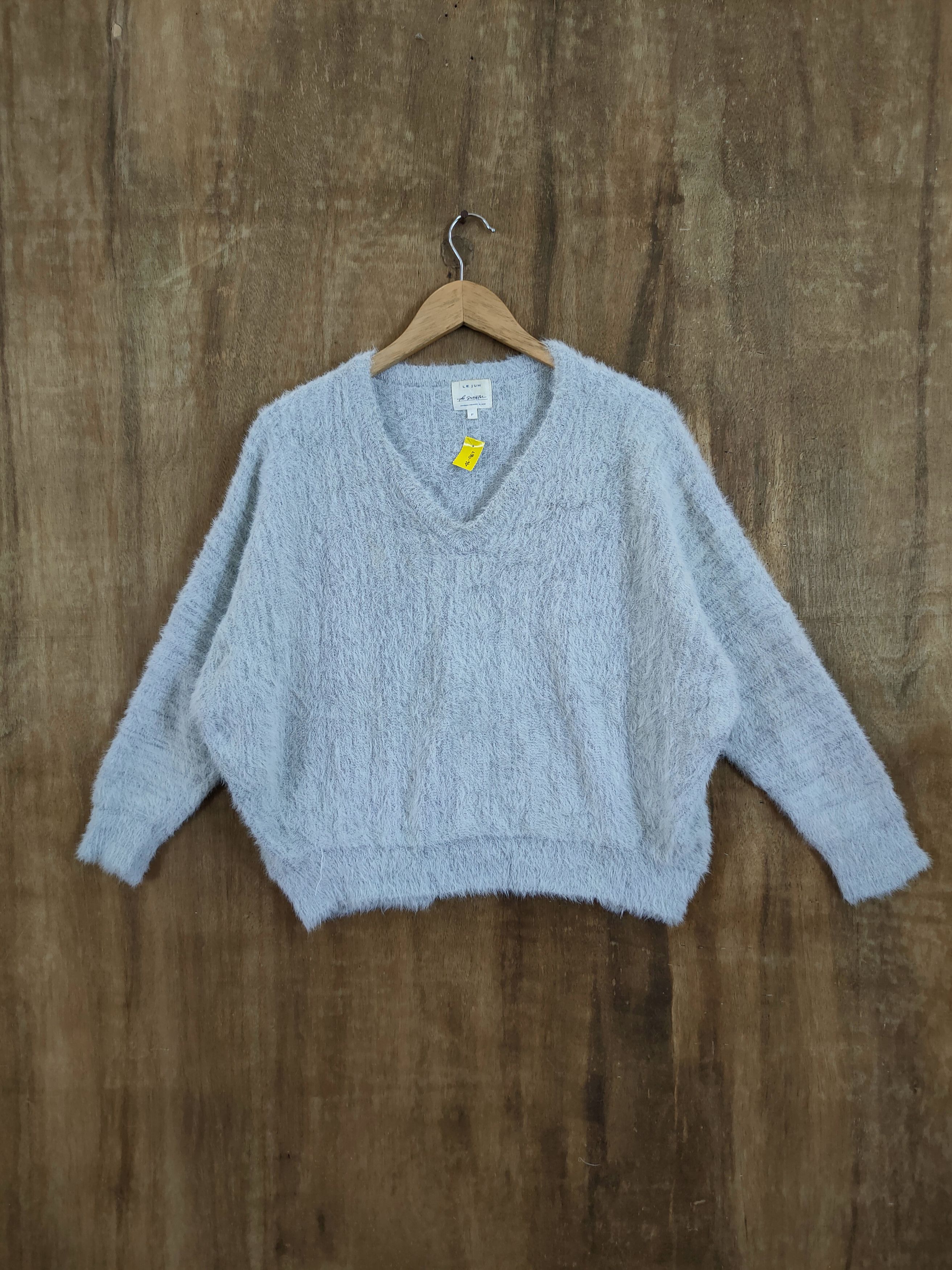 Le Jun mohair baggie shag shaggy fur knitwear #46-967