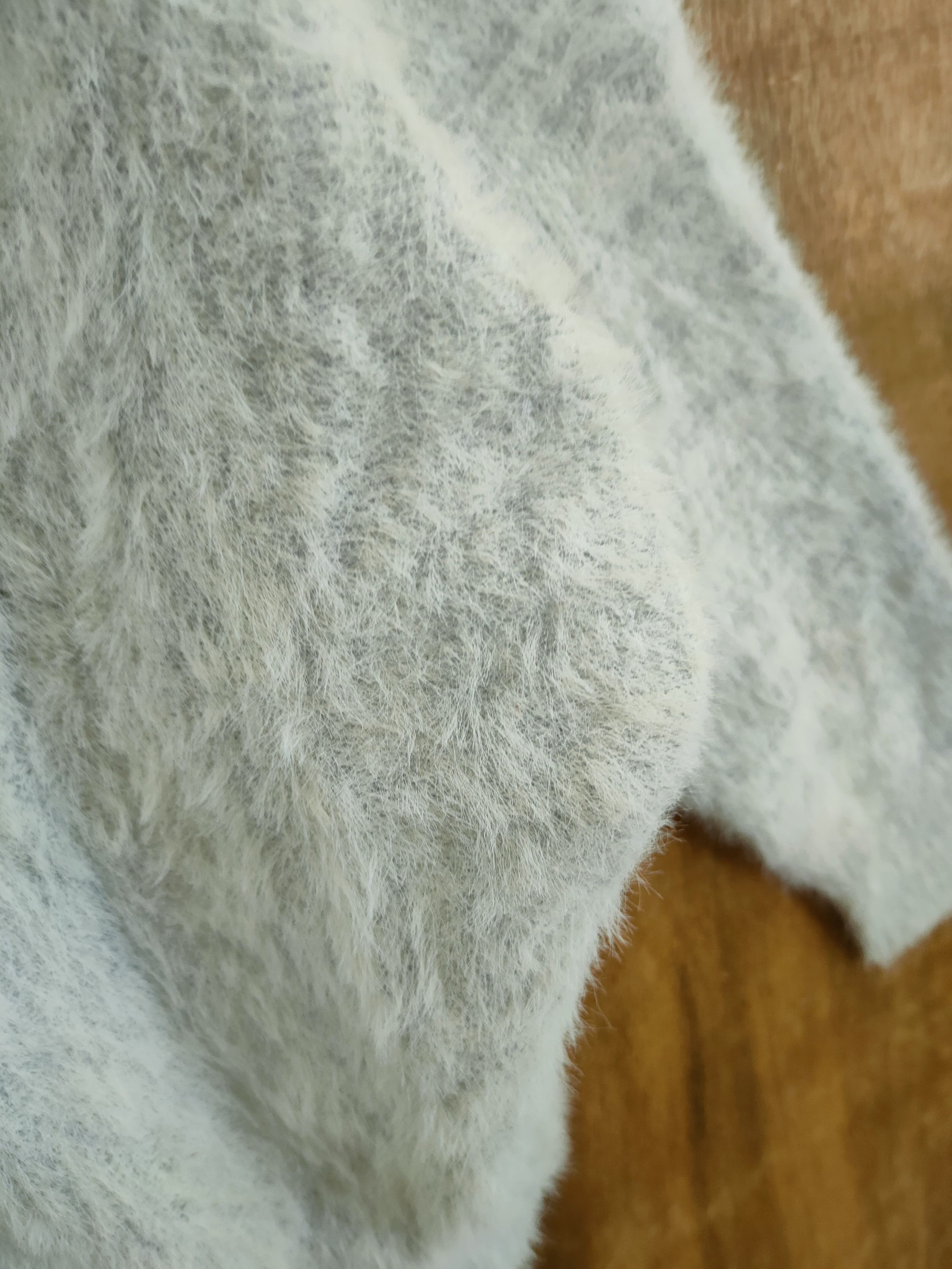 Homespun Knitwear D Le Jun mohair baggie shag shaggy fur knitwear #46-967 Size US M / EU 48-50 / 2 - 7 Thumbnail