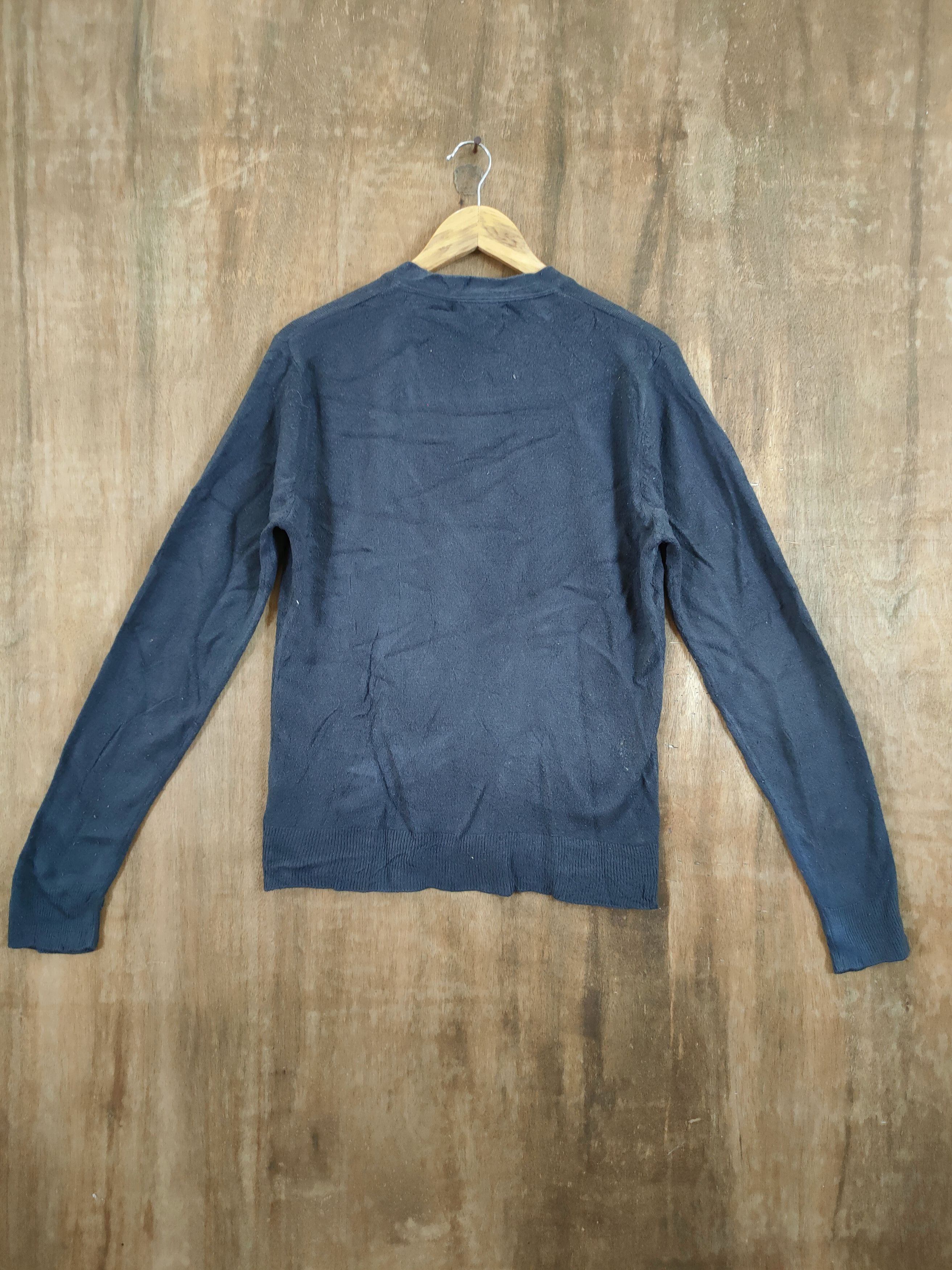 Vintage D Jill Blaze cardigan grey faded plain thin #46-948 Size US M / EU 48-50 / 2 - 9 Thumbnail