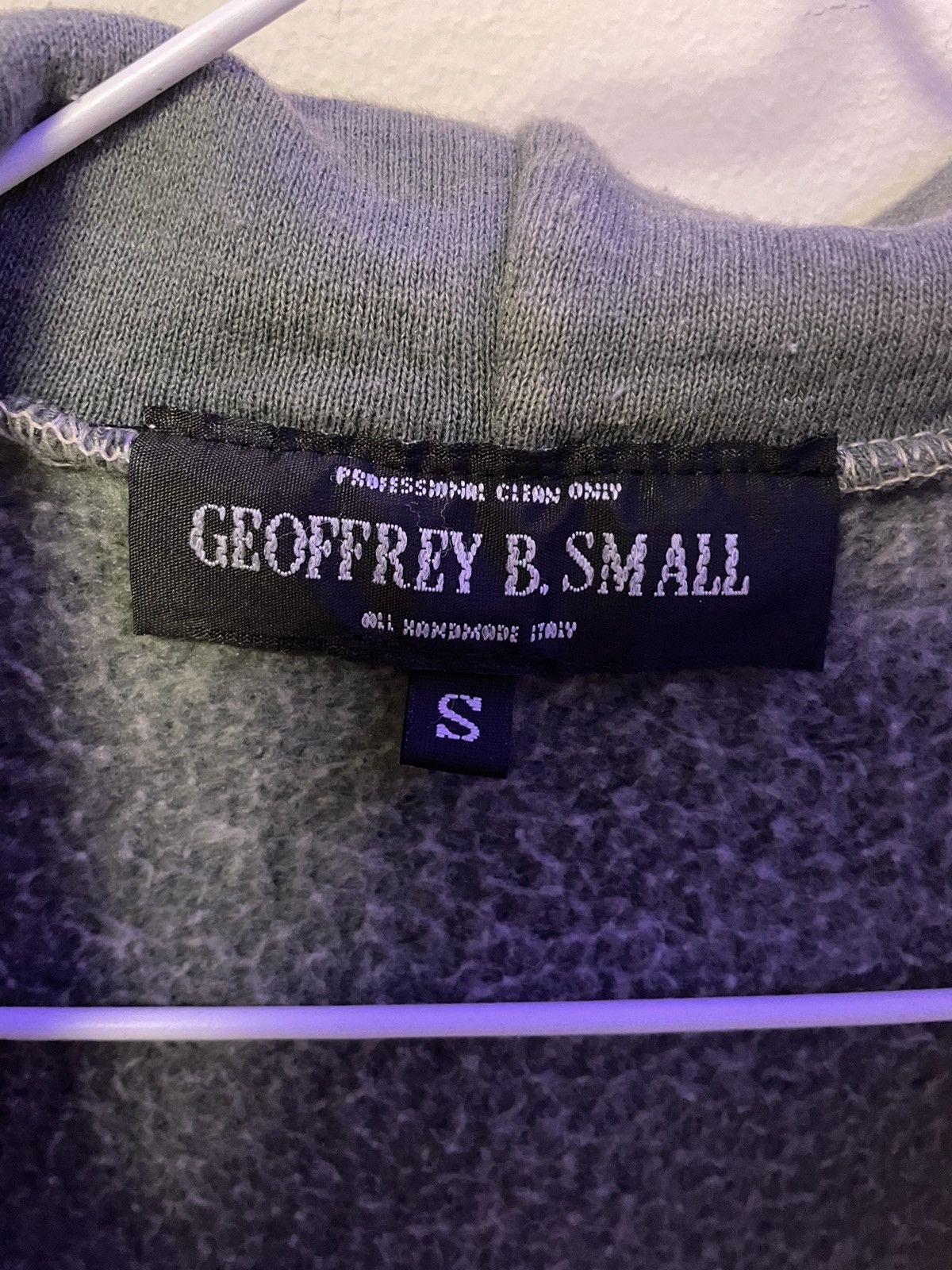 Geoffrey B. Small Geoffrey B Small Quilted Army Sweat Hoodie Jacket Size US S / EU 44-46 / 1 - 2 Thumbnail