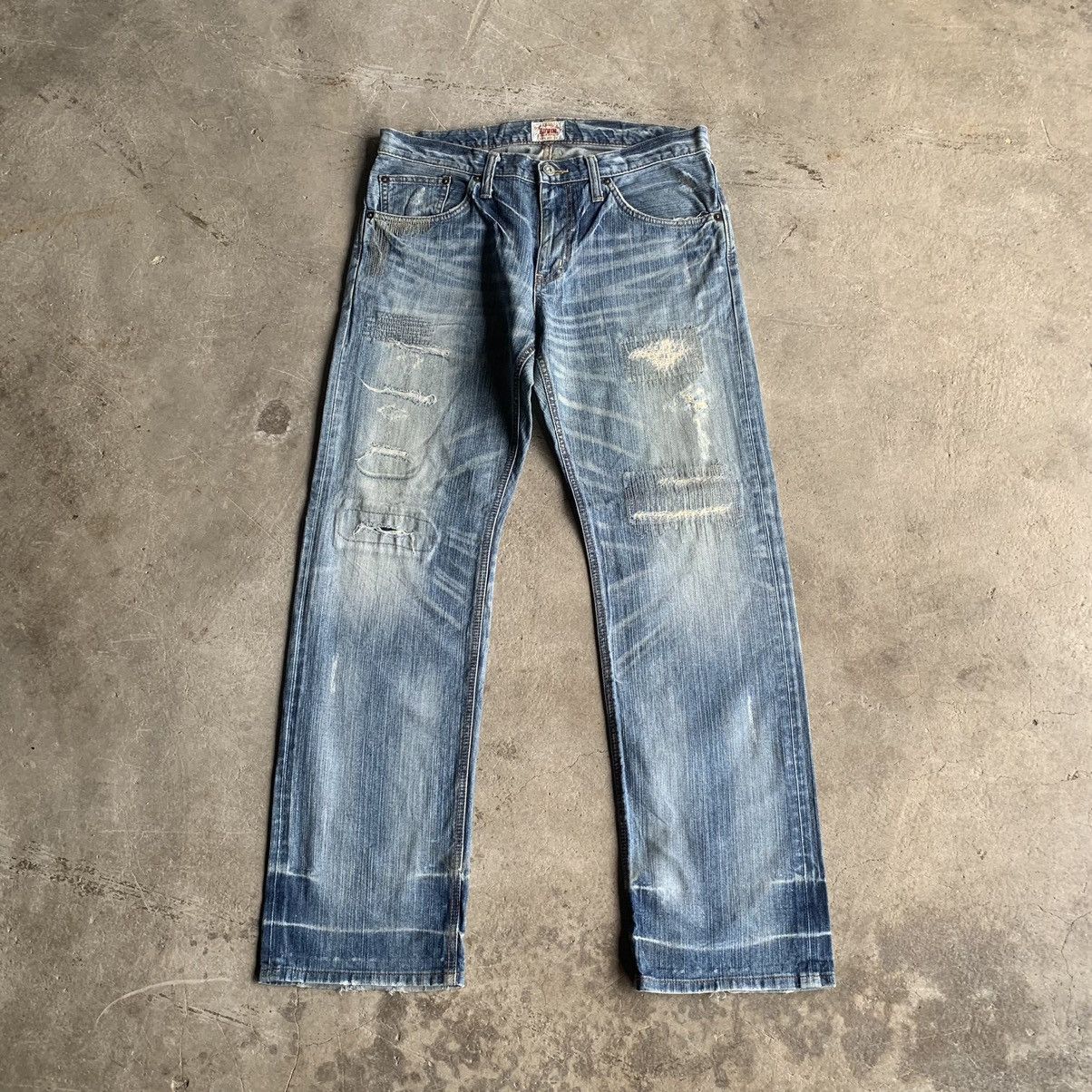 Edwin 💥Exclusive Edwin 403XV Jeans Distressed Light Wash Pants W36 ...