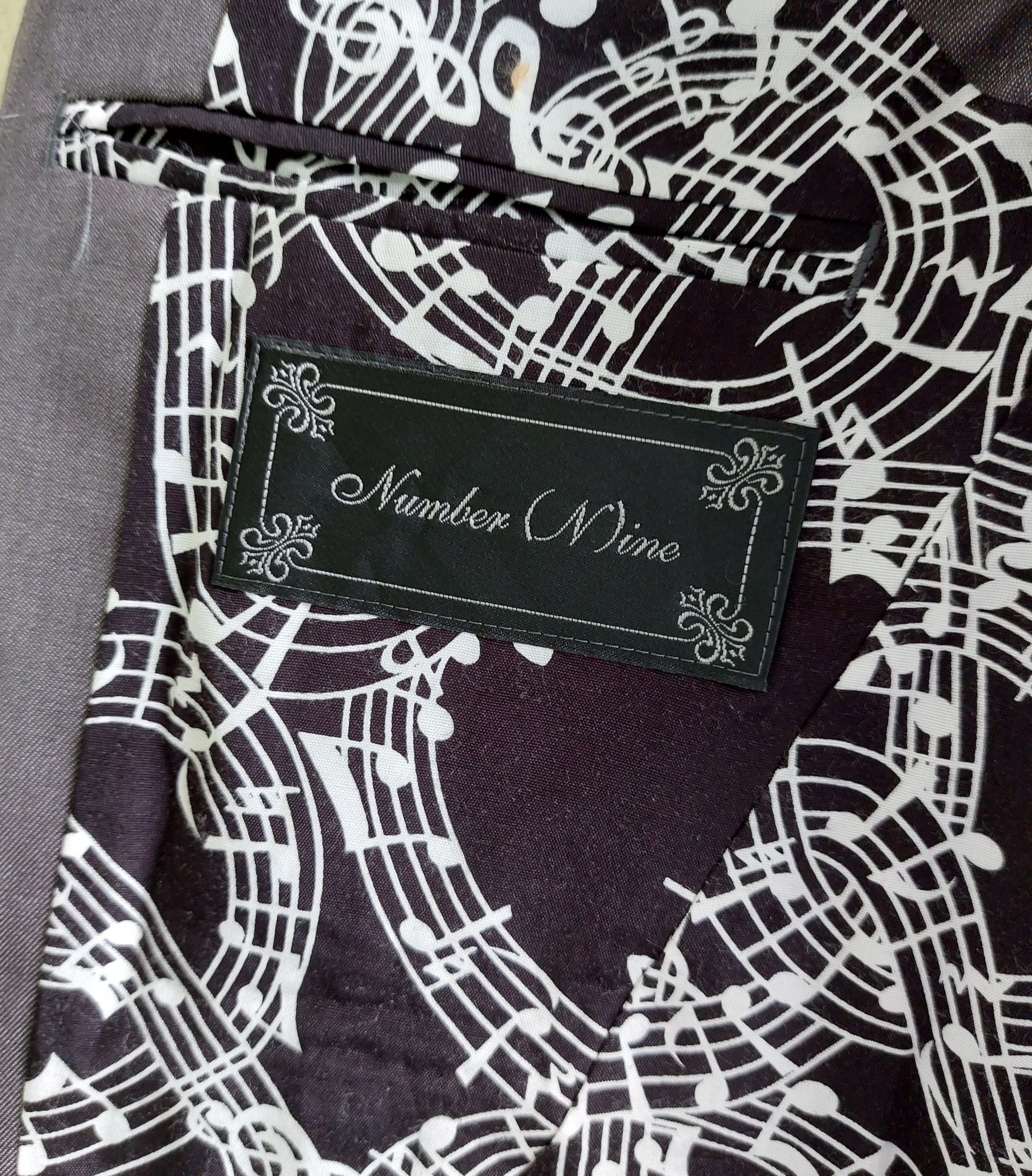 Number (N)ine NUMBER (N)INE vest blazer Size US S / EU 44-46 / 1 - 6 Thumbnail