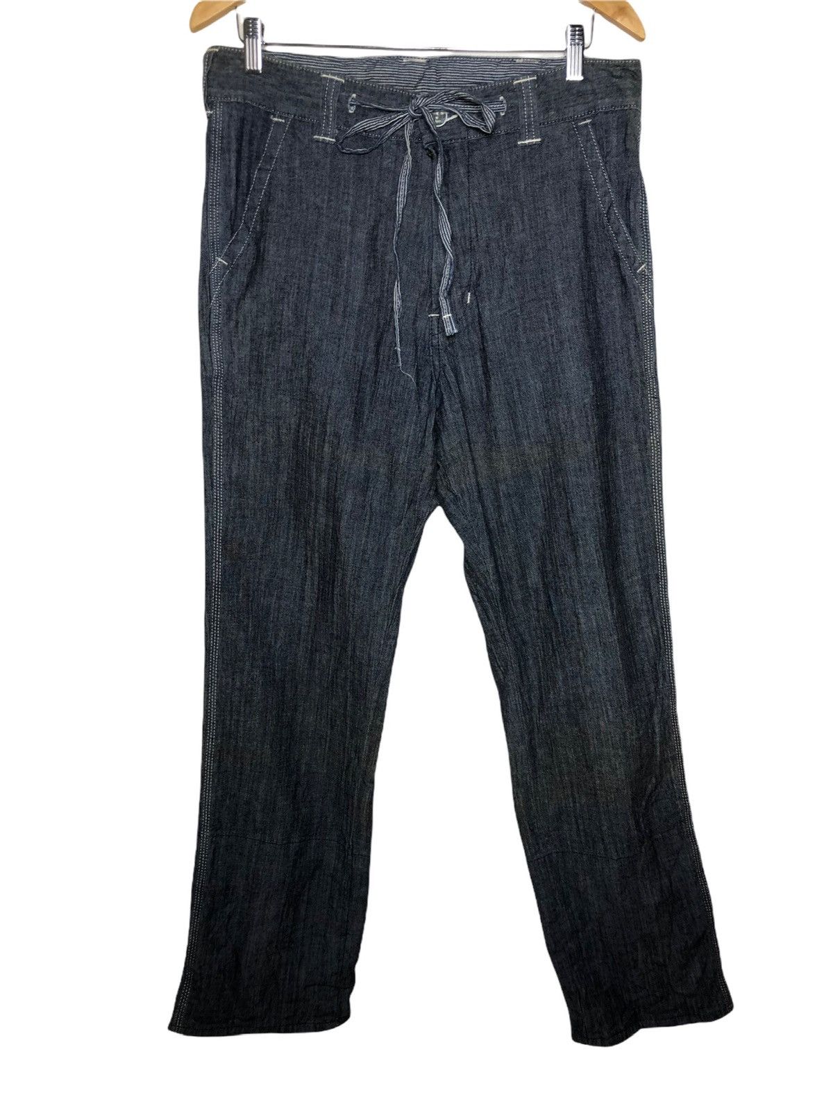パンツ 90s Lee hickory painter baggy wide pants パンツ 90s Lee hickory painter baggy wide pants Kapital 10oz