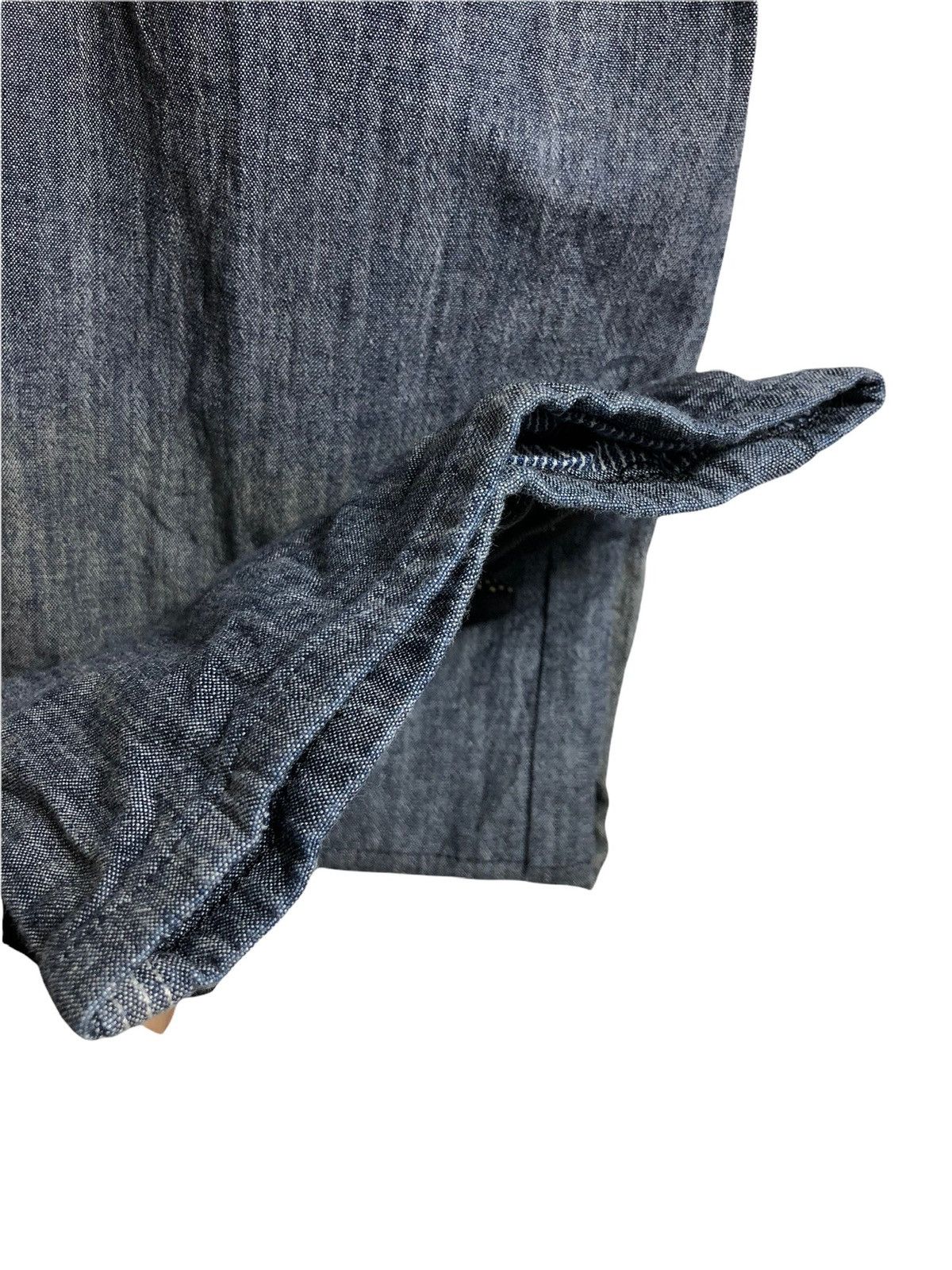Japanese Brand × Lee Sanforized Union Made Lee Carpenter Hickory Workwear Pants Size US 34 / EU 50 - 5 Thumbnail