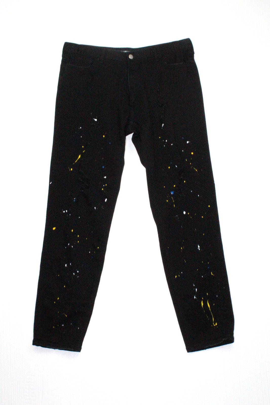 Number (N)ine Paint Splatter Jeans Size US 33 - 1 Thumbnail