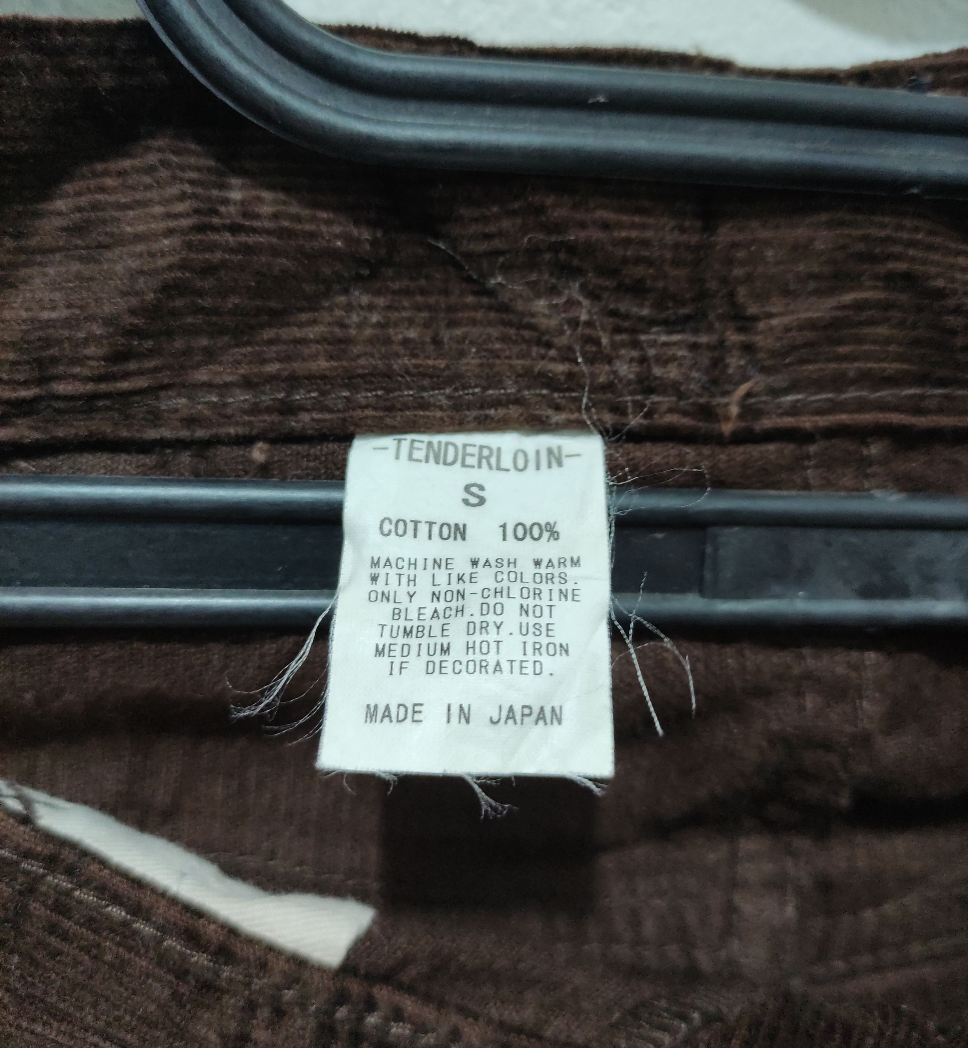 Japanese Brand × Tenderloin Tenderloin Corduroy Buckle Back.Pants Size US 30 / EU 46 - 10 Thumbnail