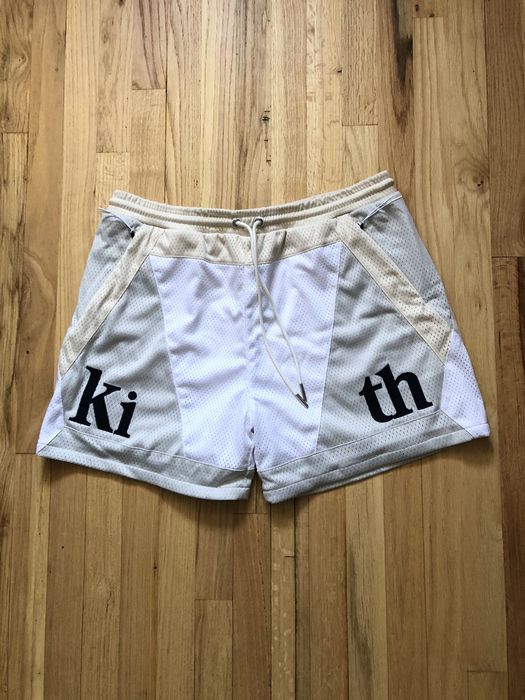 Kith Kith Turbo Mesh Shorts White Pepper XL | Grailed