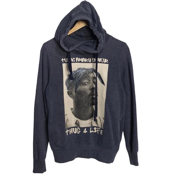 Tupac store hoodie h&m