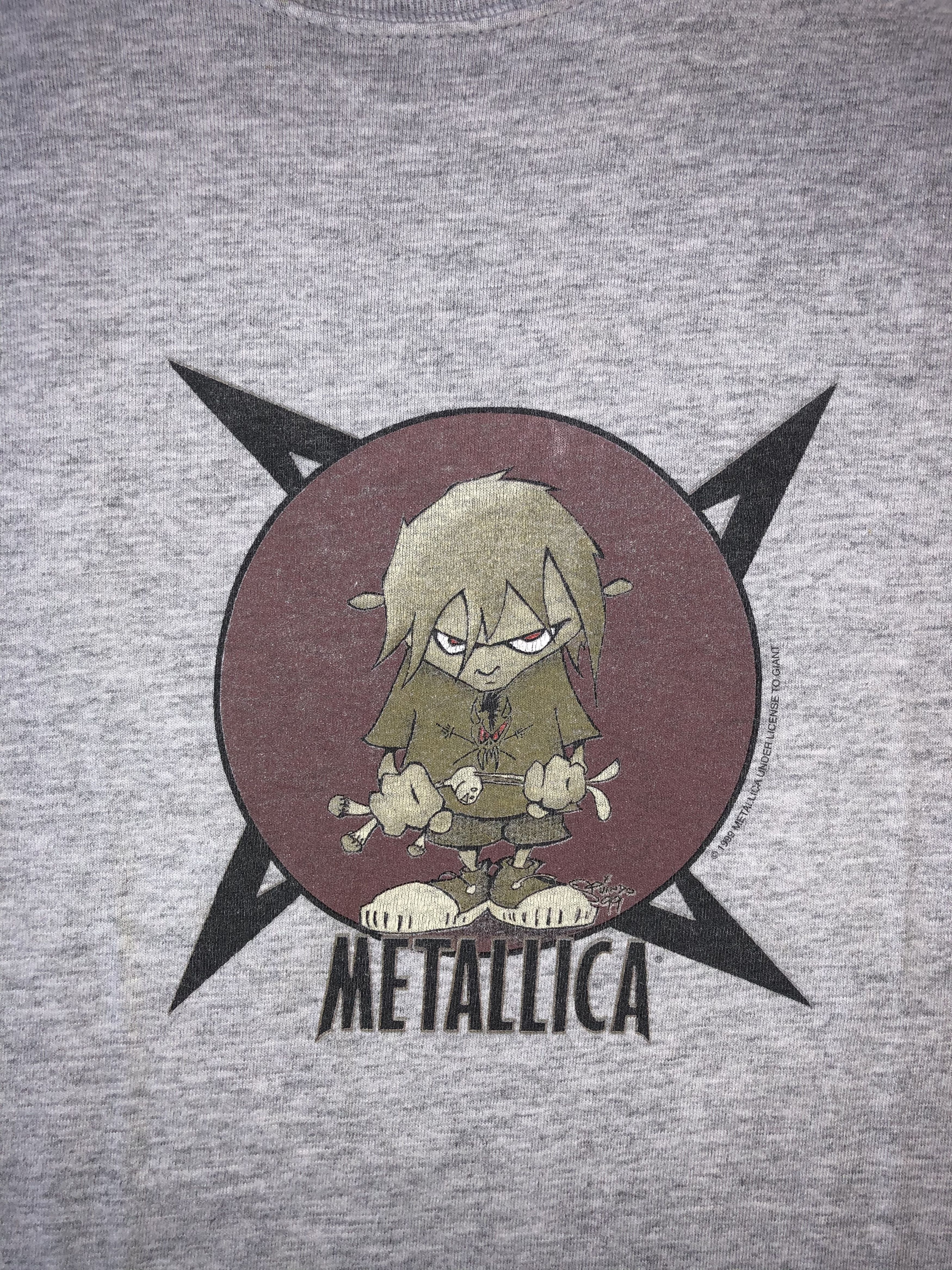 Band Tees Vintage 1999 Metallica (Megadeth, Iron Maiden, AC/DC) Size US L / EU 52-54 / 3 - 3 Thumbnail