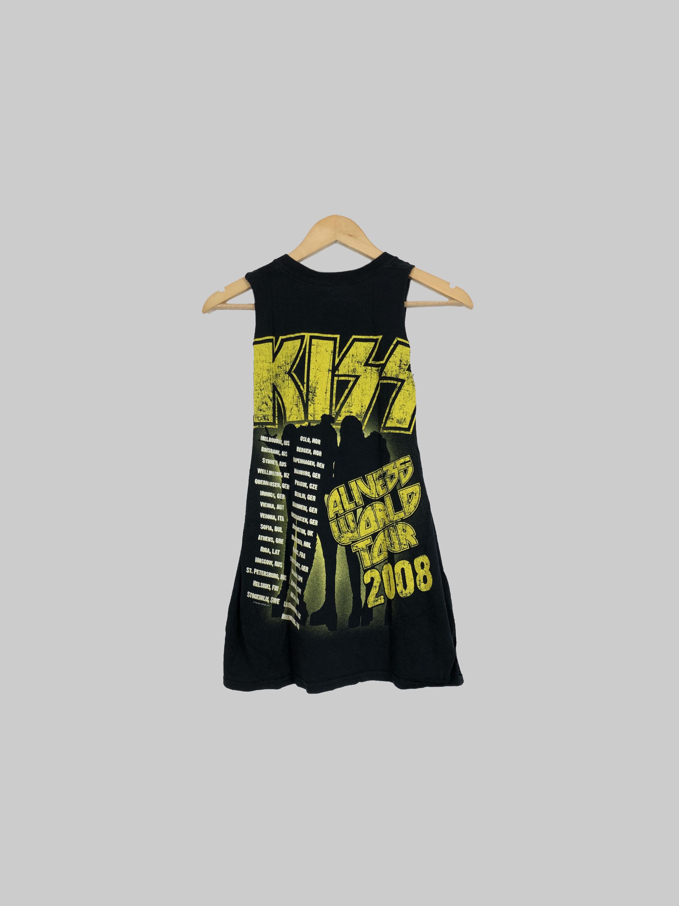 Band Tees Vintage Kiss t-shirt (Iron Maiden Guns N' Roses) Size US S / EU 44-46 / 1 - 2 Thumbnail