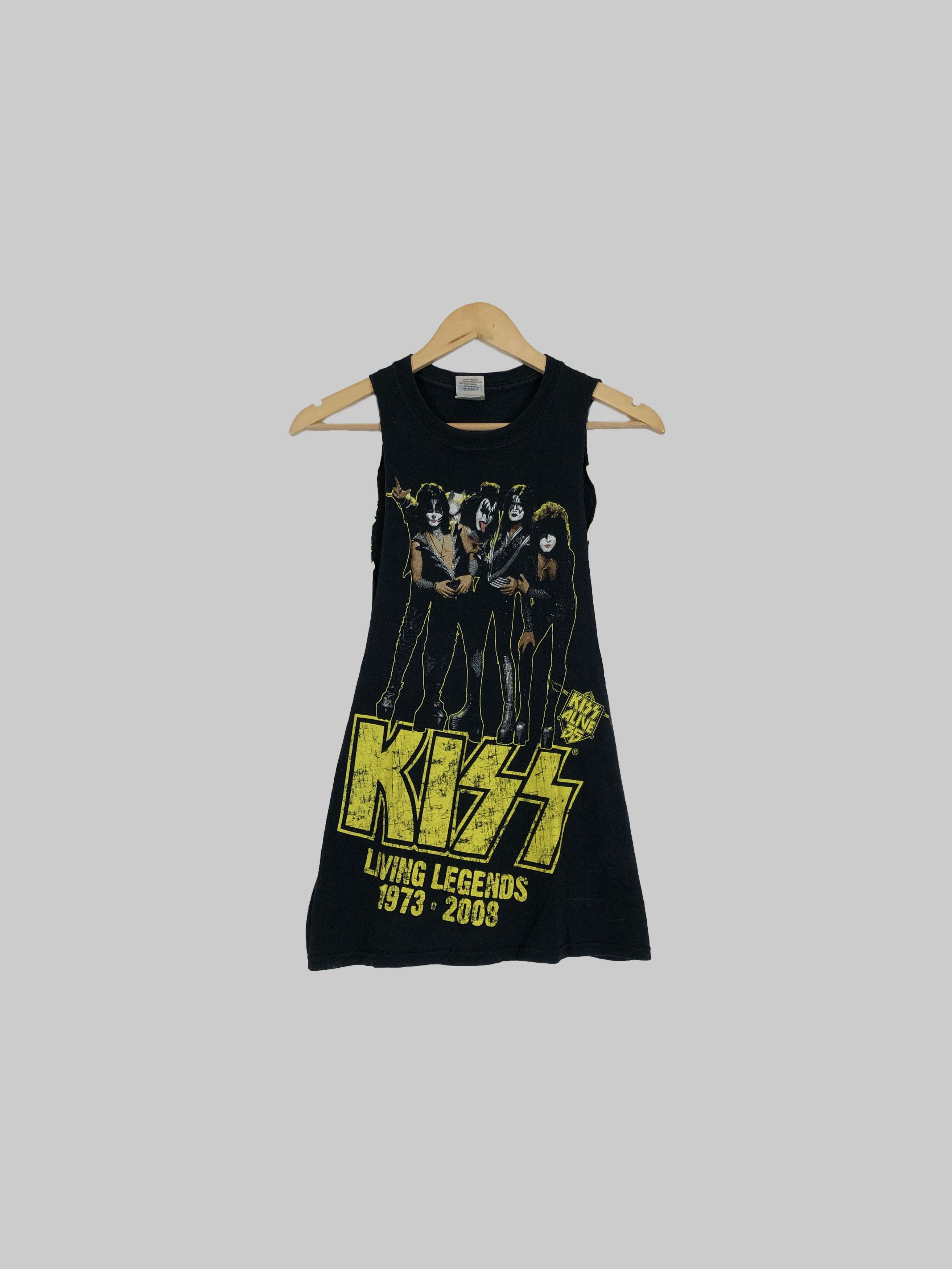Band Tees Vintage Kiss t-shirt (Iron Maiden Guns N' Roses) Size US S / EU 44-46 / 1 - 1 Thumbnail