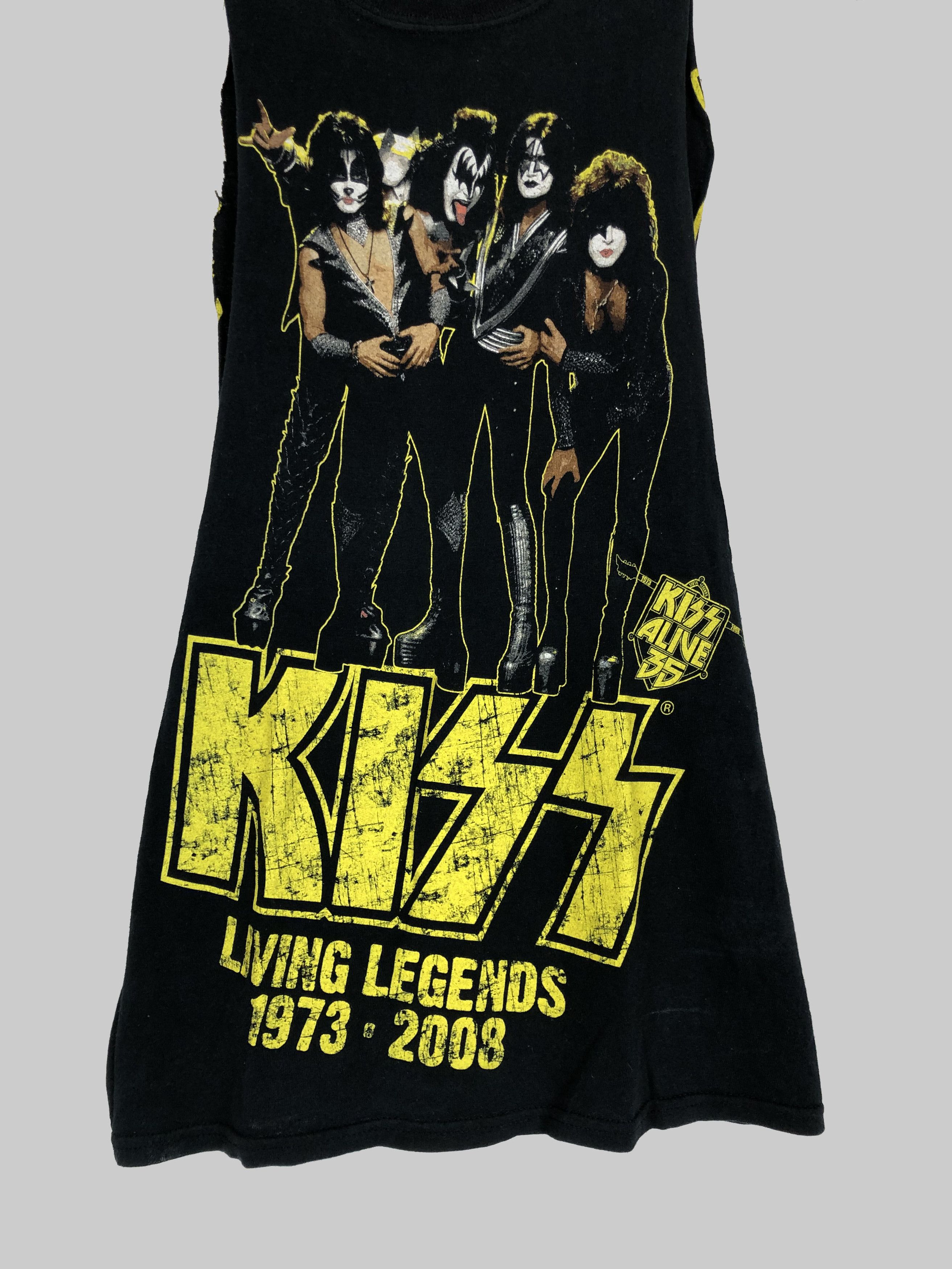Band Tees Vintage Kiss t-shirt (Iron Maiden Guns N' Roses) Size US S / EU 44-46 / 1 - 4 Thumbnail