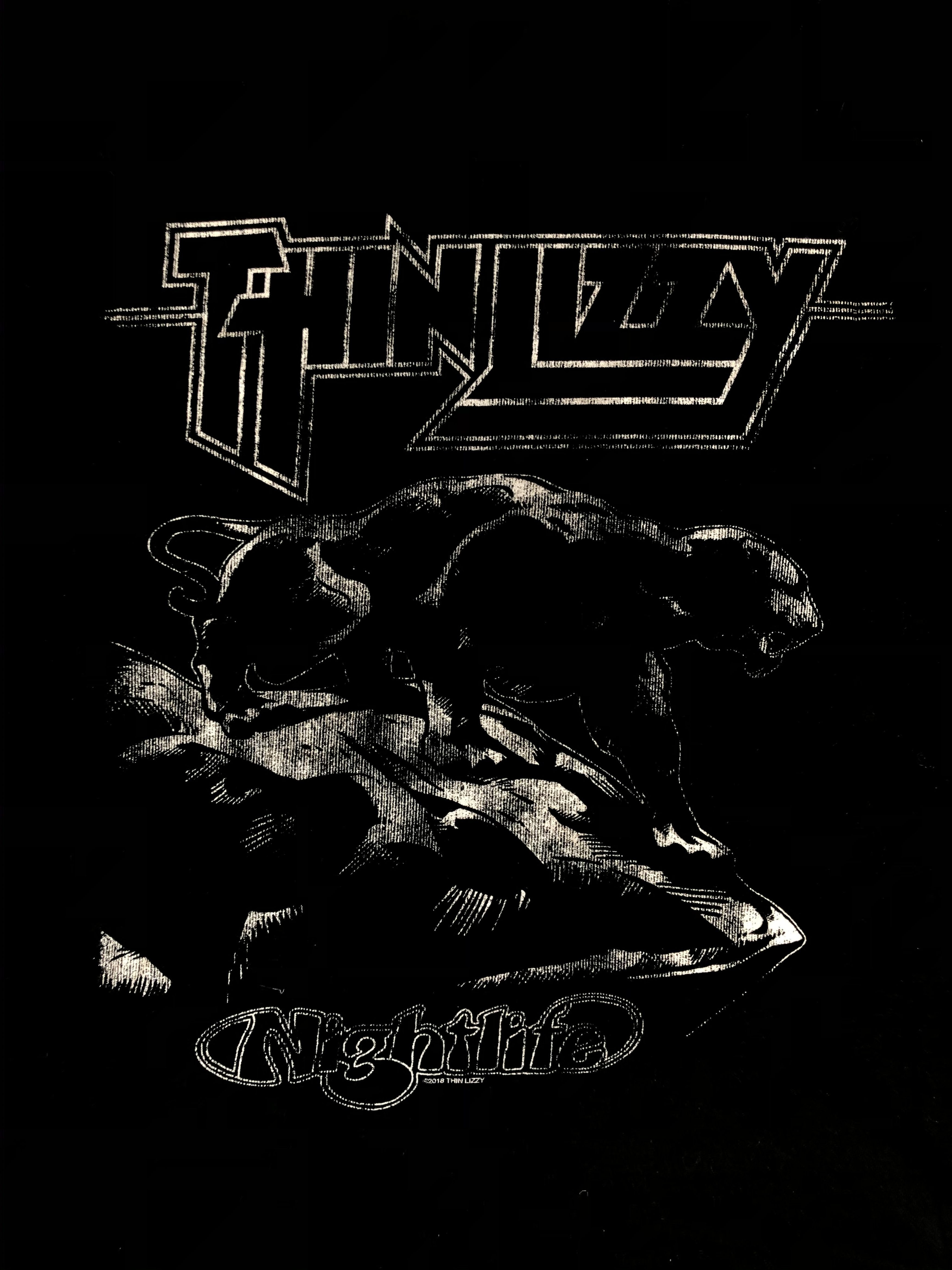 Band Tees Vintage 2018 Thin Lizzy (Judas Priest Led Zeppelin) Size US XL / EU 56 / 4 - 3 Thumbnail