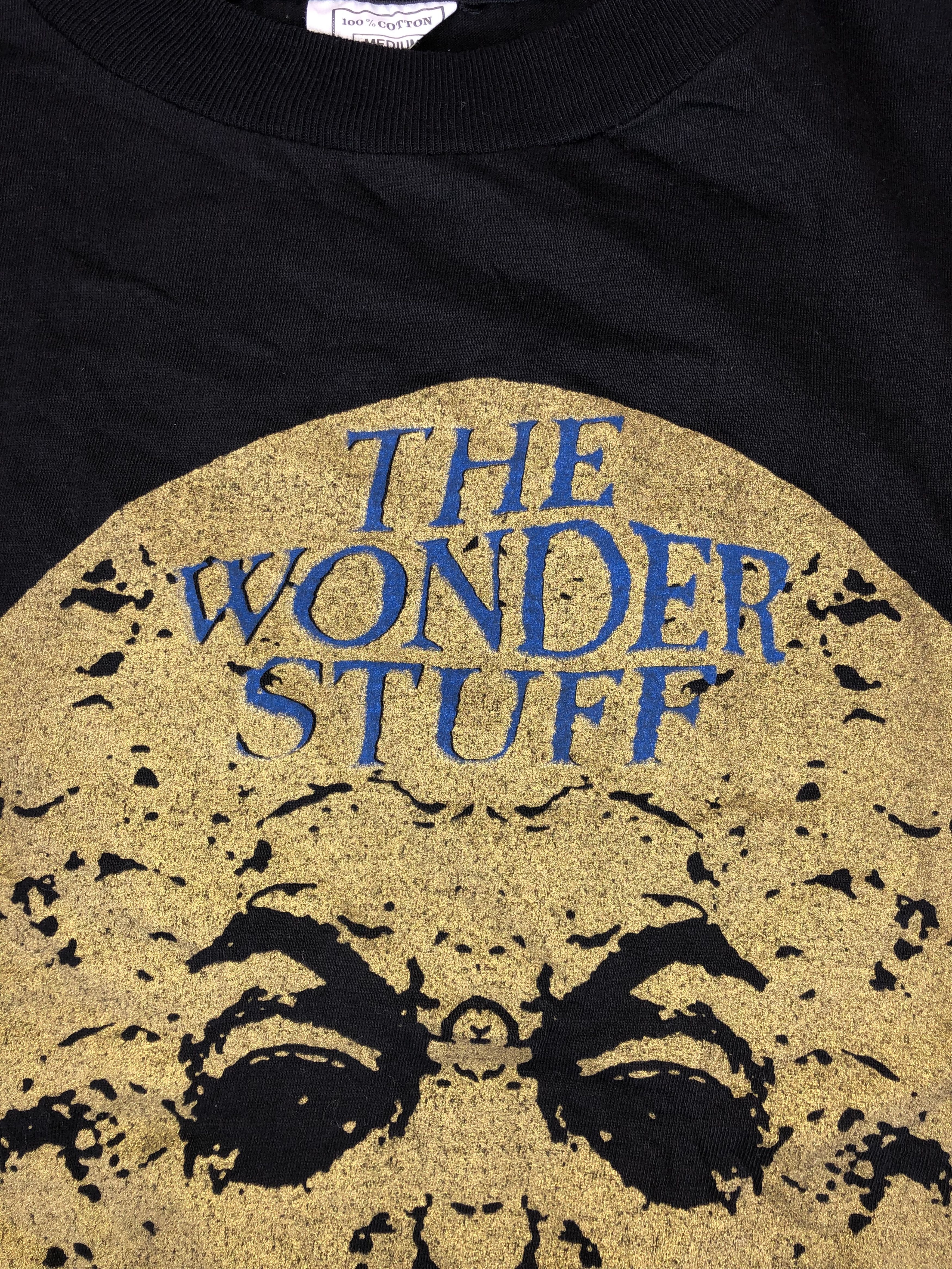 Band Tees Vintage 90s The Wonder Stuff (Pop Will Eat Itself Vent 414) Size US M / EU 48-50 / 2 - 6 Thumbnail