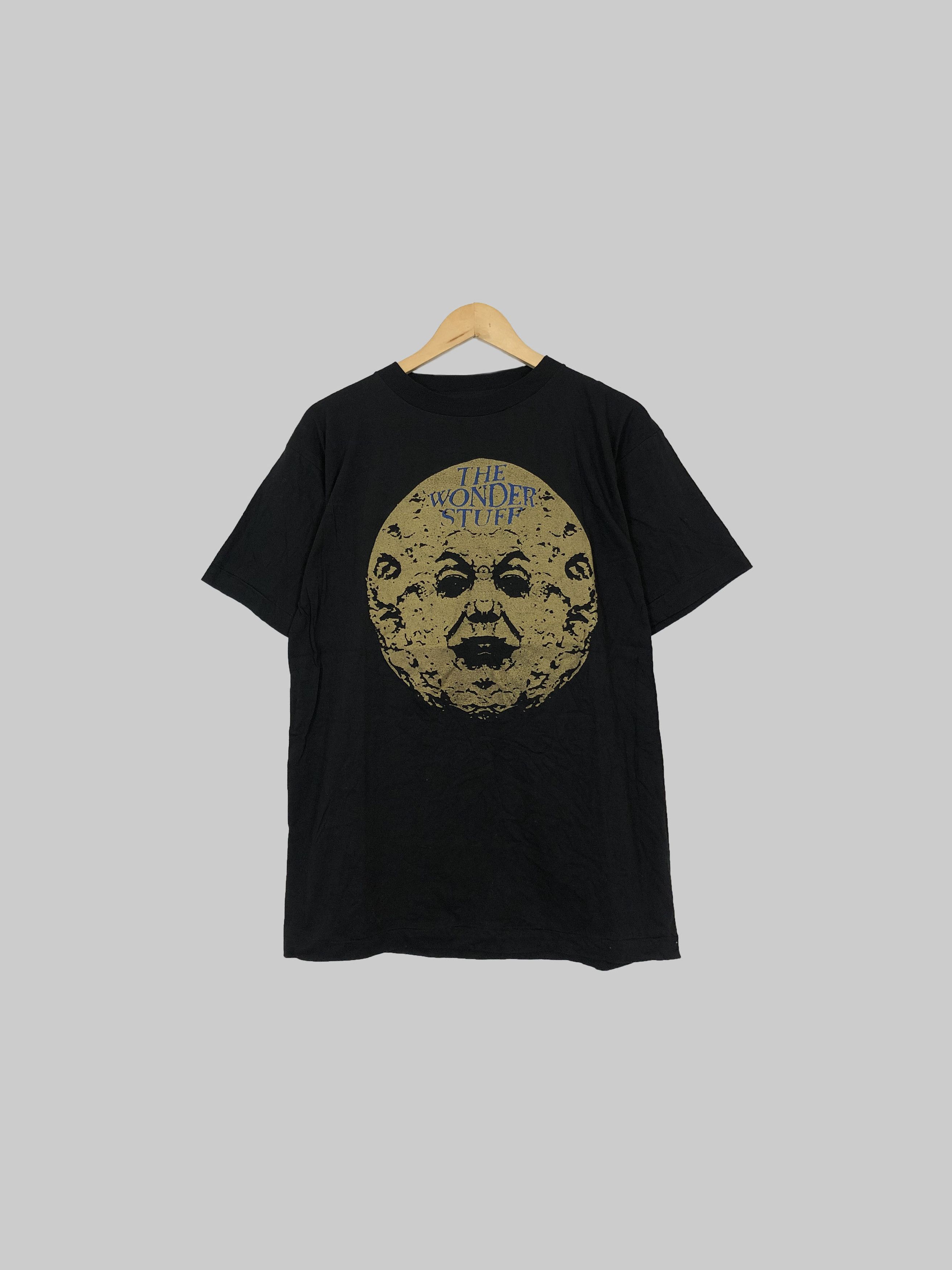 Band Tees Vintage 90s The Wonder Stuff (Pop Will Eat Itself Vent 414) Size US M / EU 48-50 / 2 - 1 Thumbnail