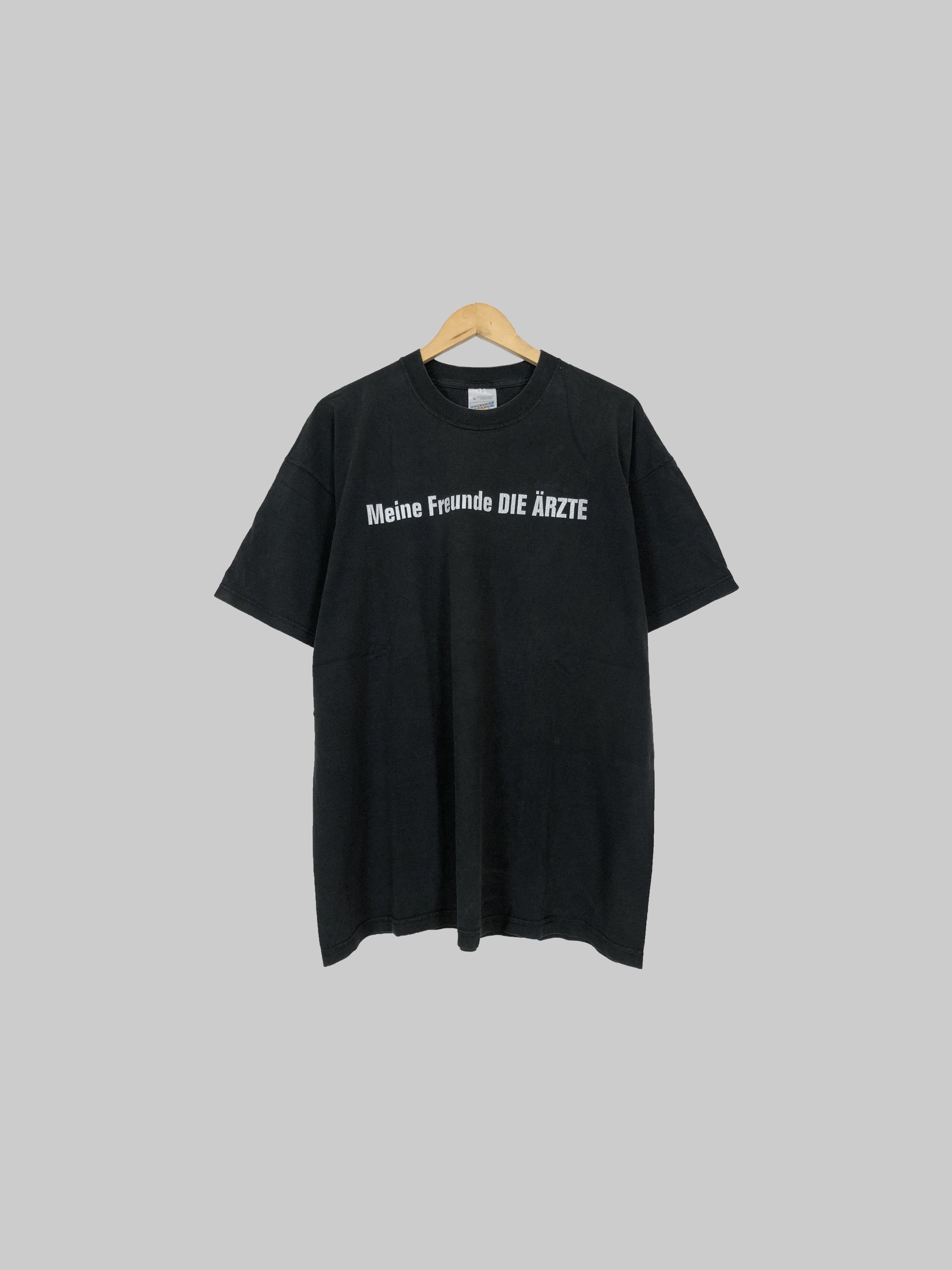 Band Tees Vintage Die Arzte Meine Freunde (Böhse Onkelz Blink 182) Size US XL / EU 56 / 4 - 1 Thumbnail