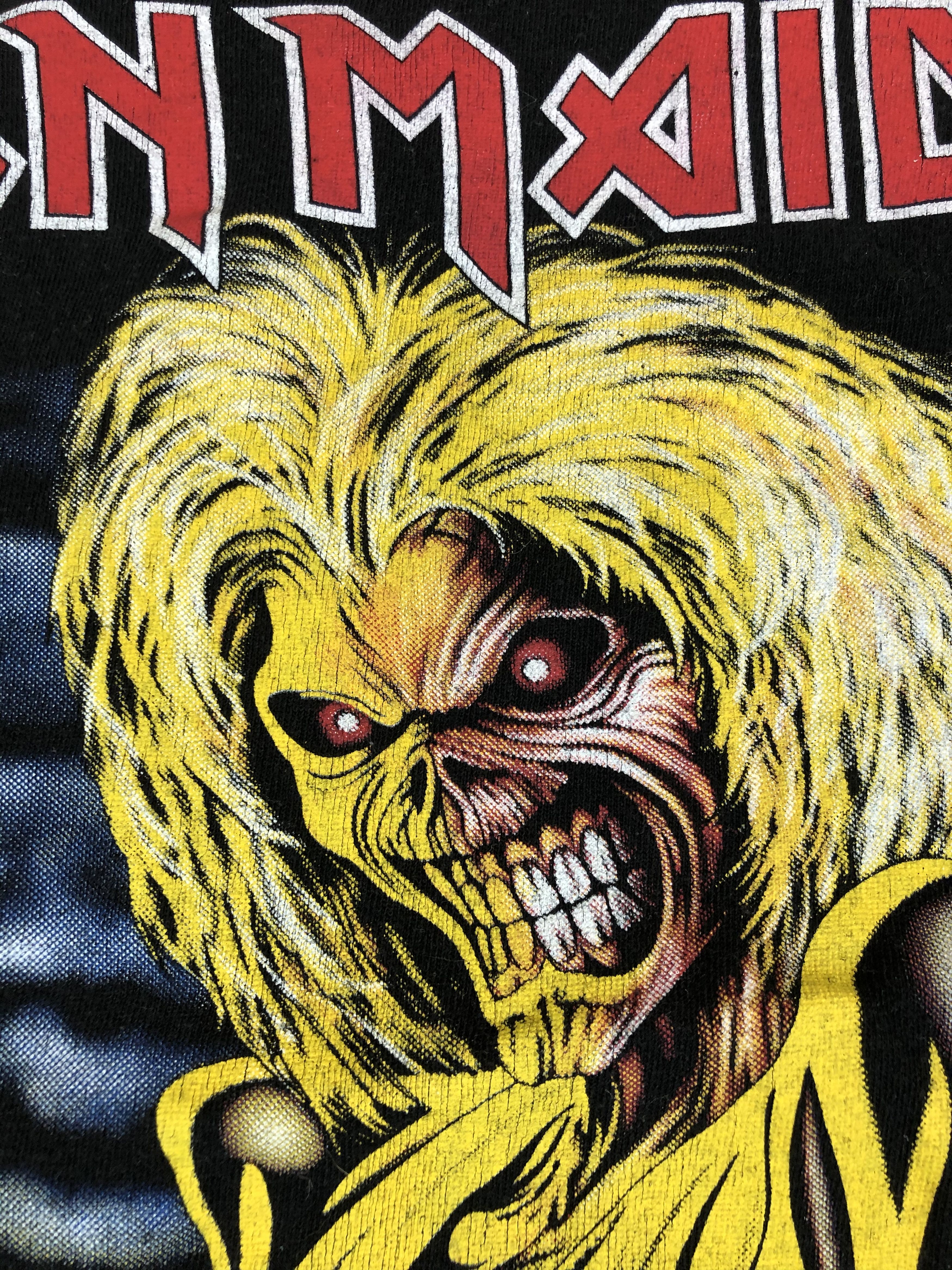 Band Tees Vintage Iron Maiden (Judas Priest Black Sabbath AC/DC) Size US S / EU 44-46 / 1 - 4 Thumbnail