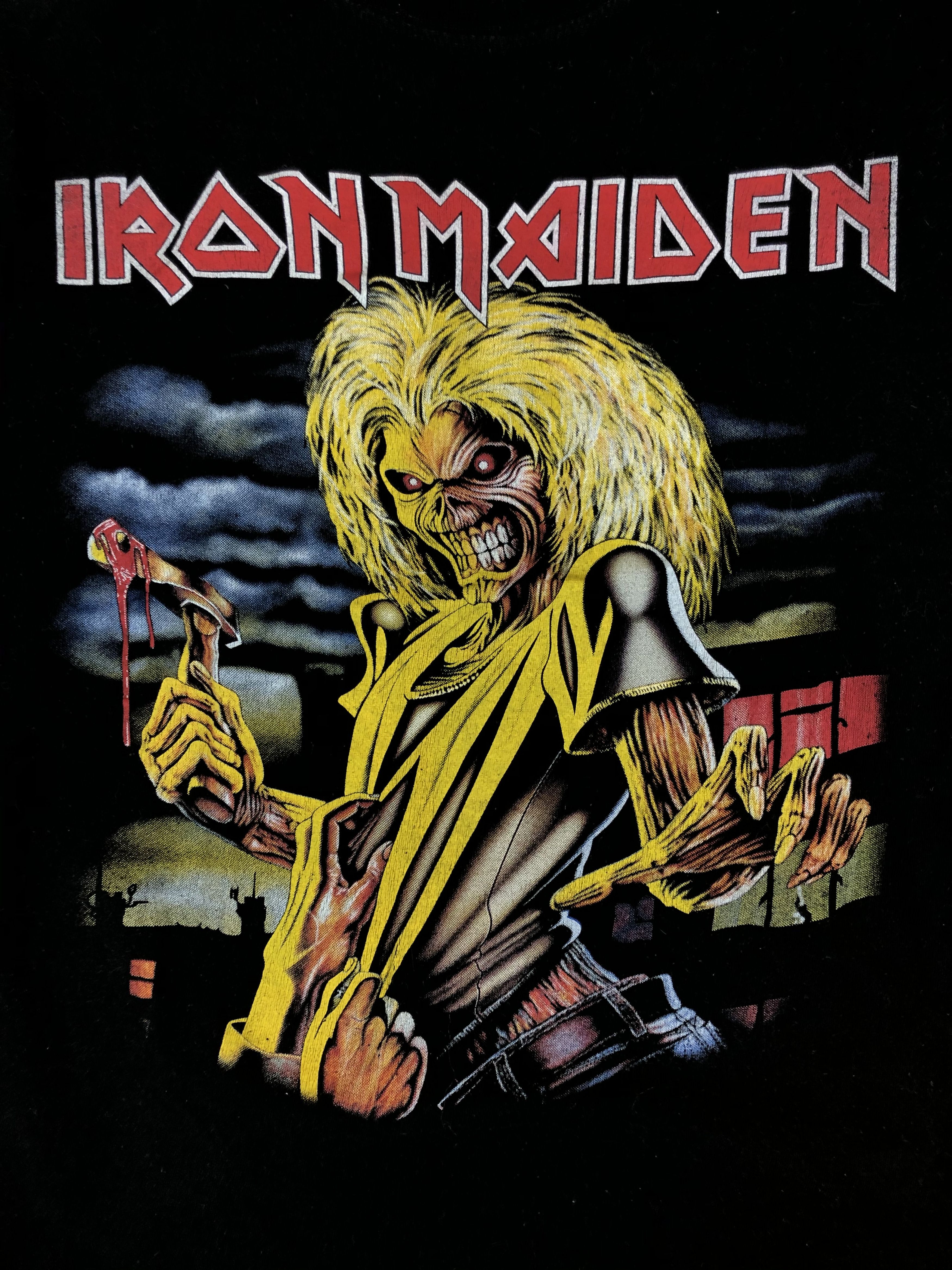 Band Tees Vintage Iron Maiden (Judas Priest Black Sabbath AC/DC) Size US S / EU 44-46 / 1 - 3 Thumbnail