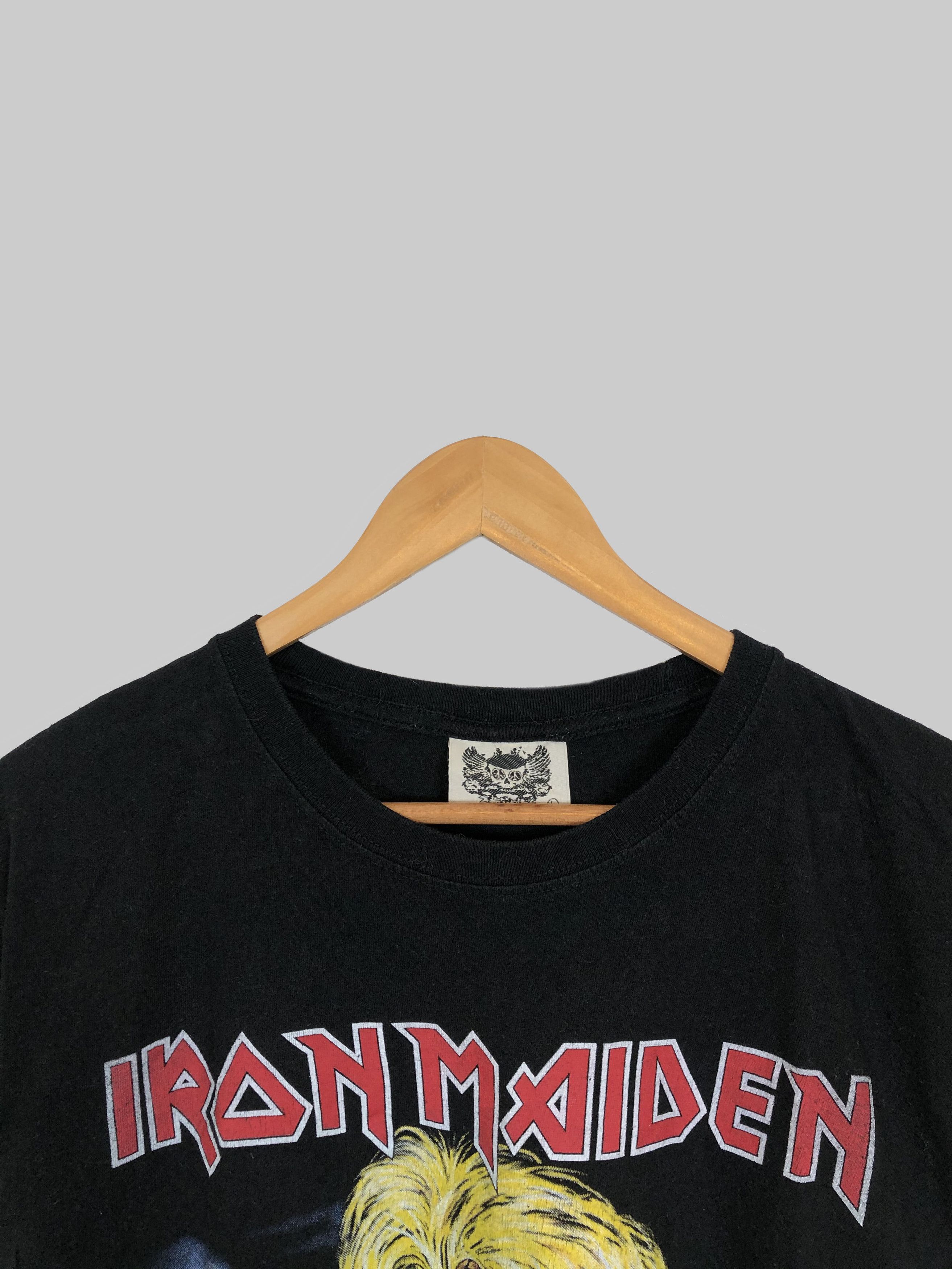 Band Tees Vintage Iron Maiden (Judas Priest Black Sabbath AC/DC) Size US S / EU 44-46 / 1 - 2 Thumbnail