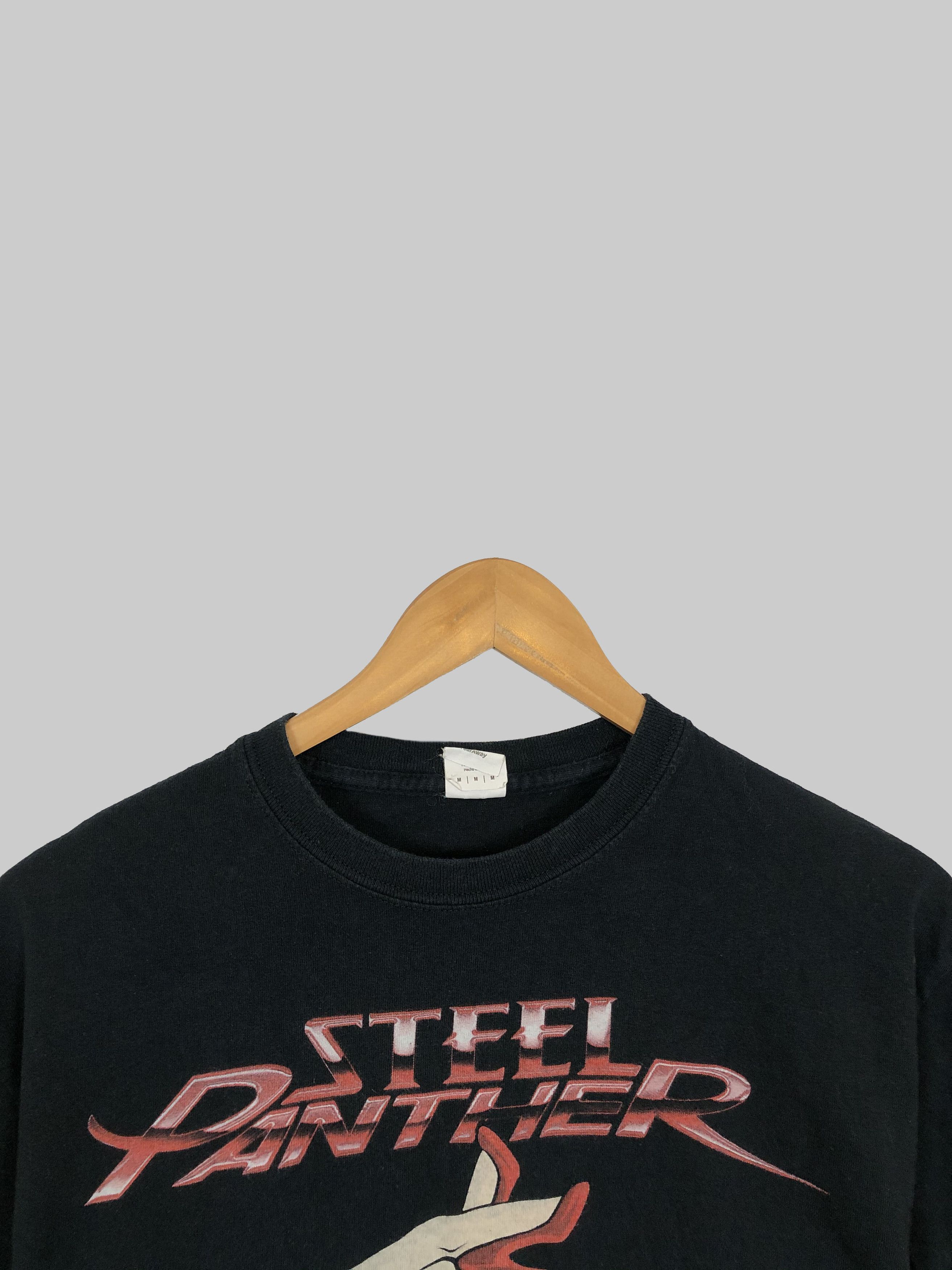 Band Tees Vintage 2015 Steel Panther (Mötley Crüe, Def Leppard) Size US M / EU 48-50 / 2 - 2 Thumbnail