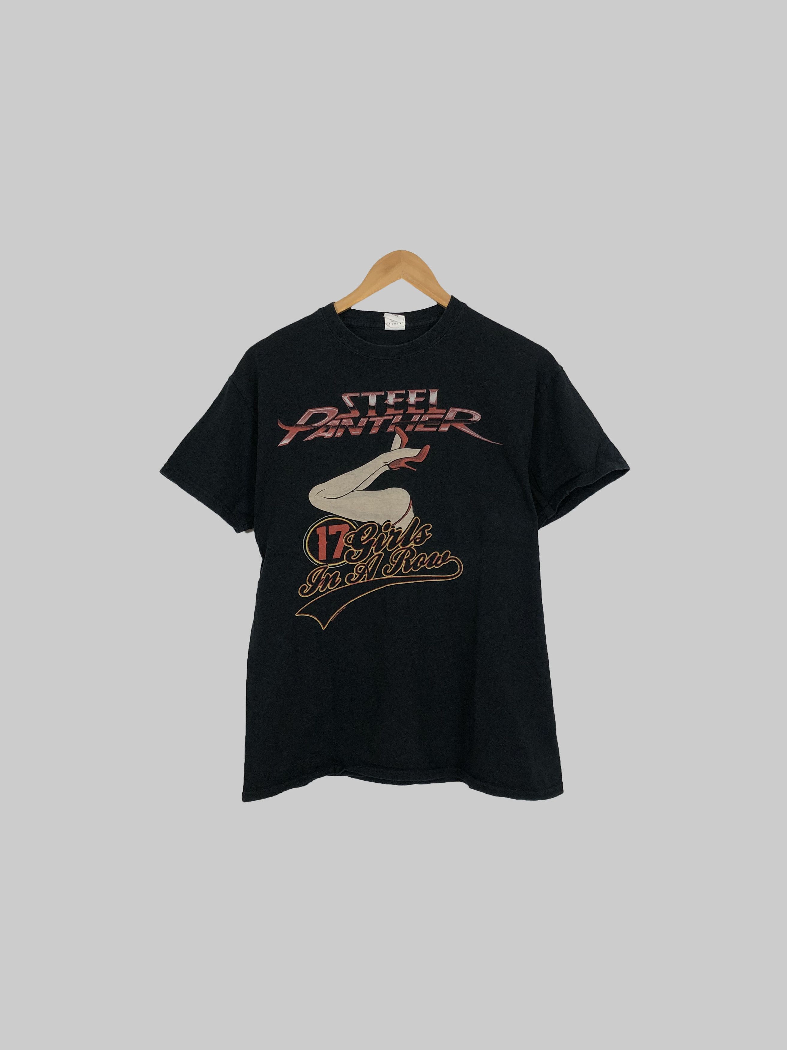 Band Tees Vintage 2015 Steel Panther (Mötley Crüe, Def Leppard) Size US M / EU 48-50 / 2 - 1 Thumbnail