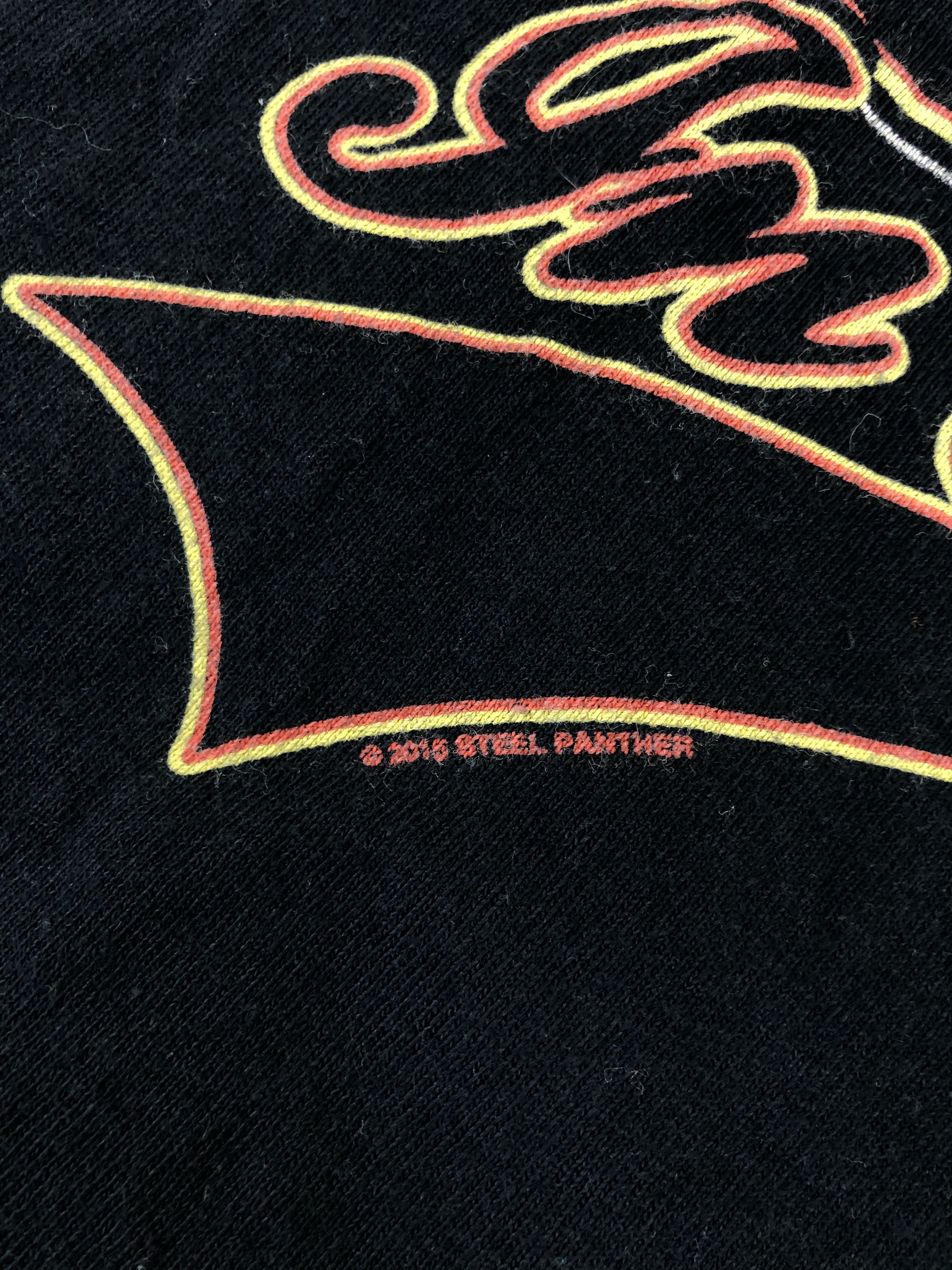 Band Tees Vintage 2015 Steel Panther (Mötley Crüe, Def Leppard) Size US M / EU 48-50 / 2 - 5 Thumbnail