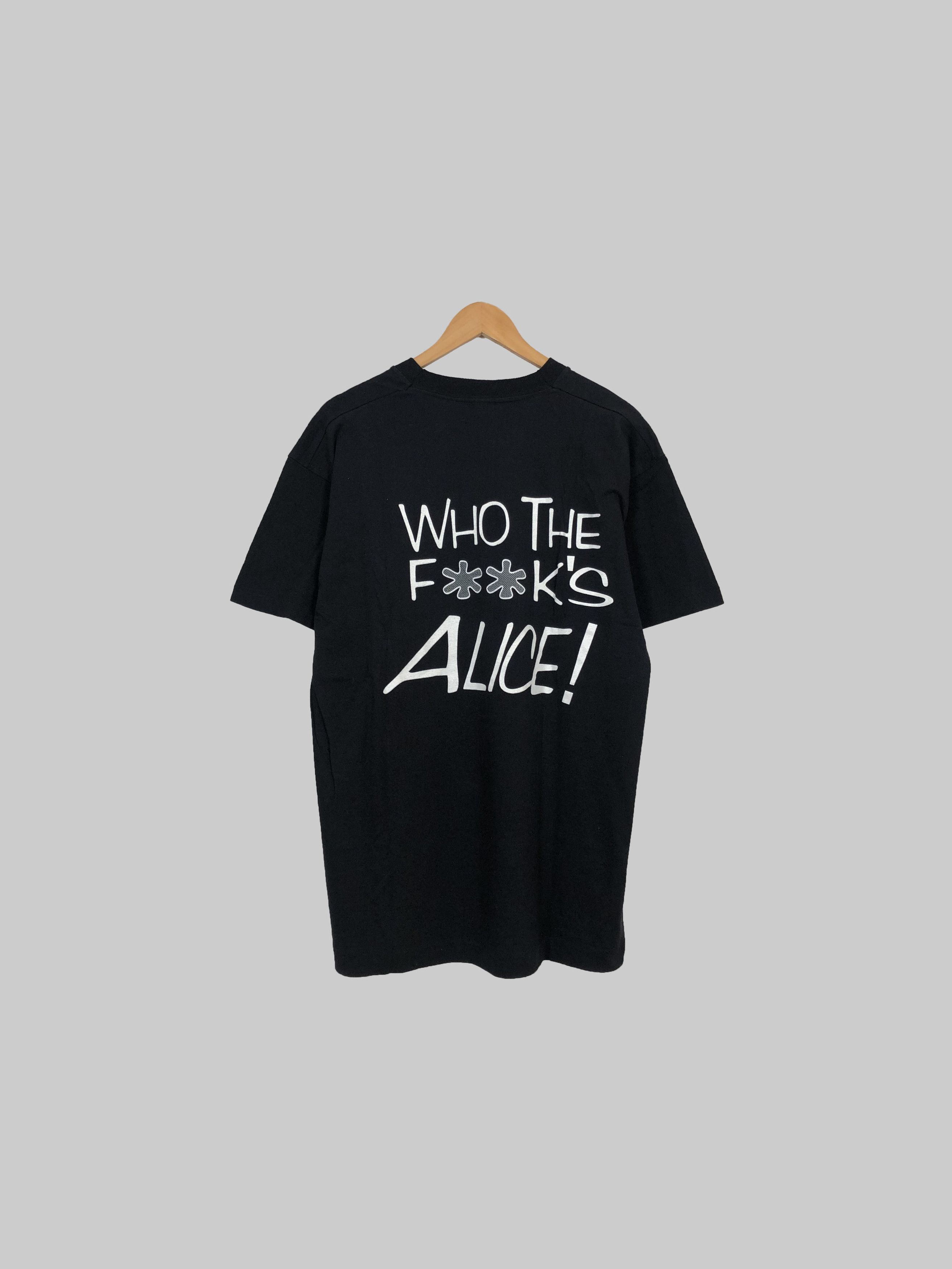 Band Tees Vintage 90s Smokie Alice Who The F**k Is Alice Size US L / EU 52-54 / 3 - 1 Thumbnail