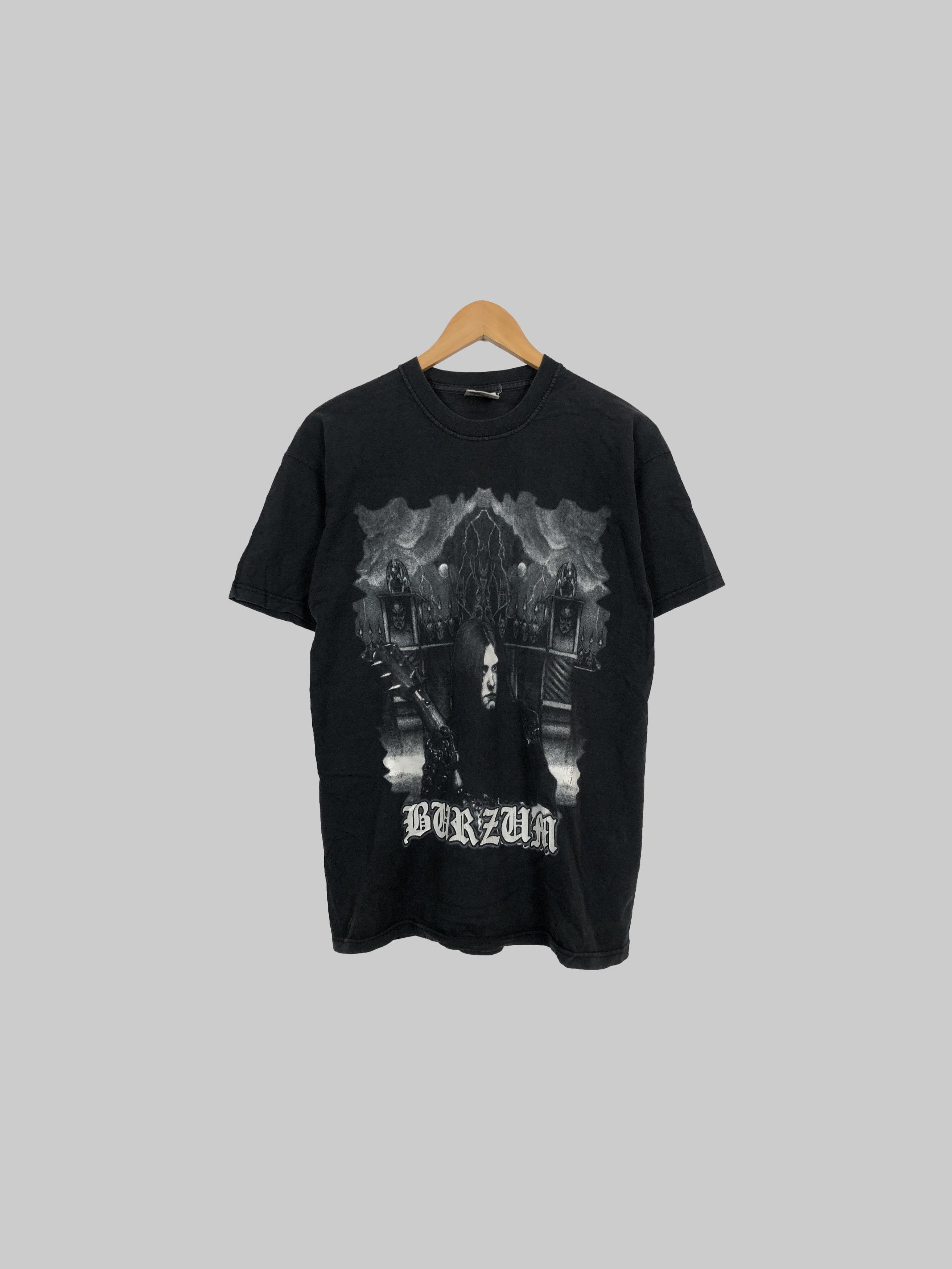 Band Tees Vintage 2000s Burzum (Mayhem Darkthrone Emperor) Size US M / EU 48-50 / 2 - 1 Thumbnail