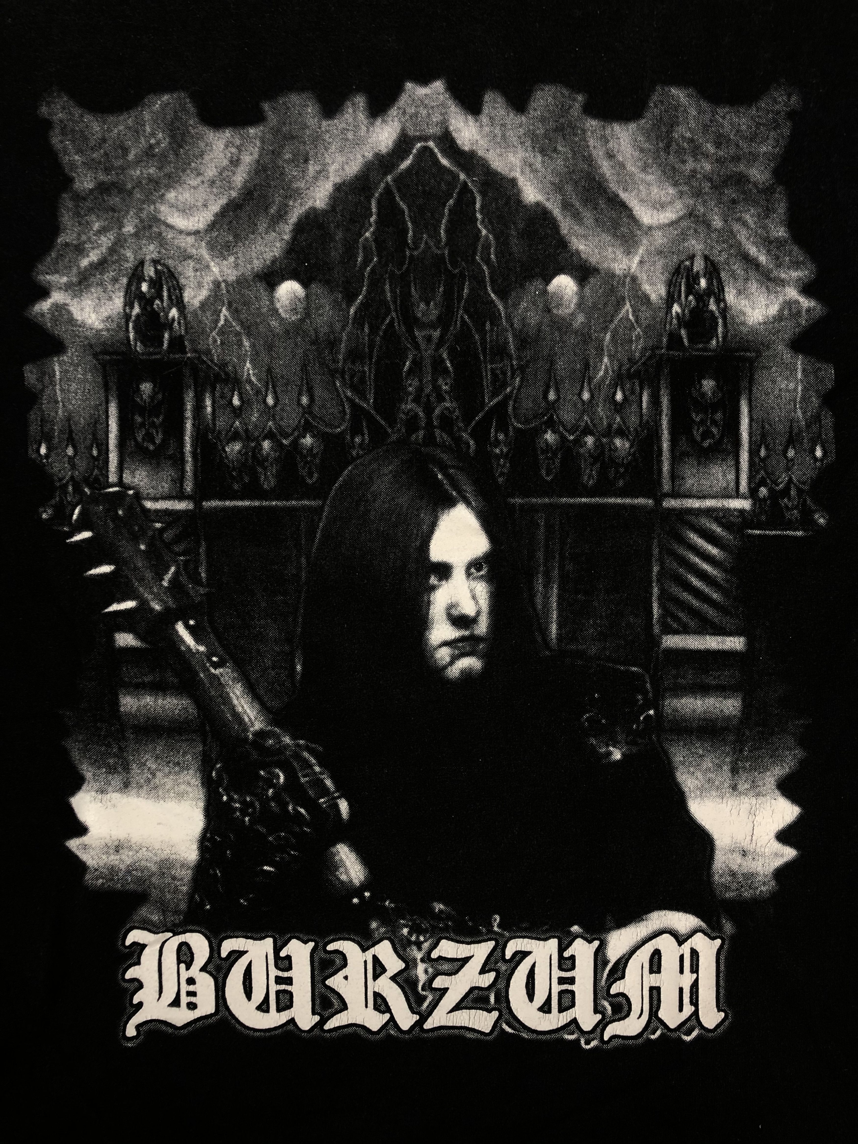 Band Tees Vintage 2000s Burzum (Mayhem Darkthrone Emperor) Size US M / EU 48-50 / 2 - 4 Thumbnail