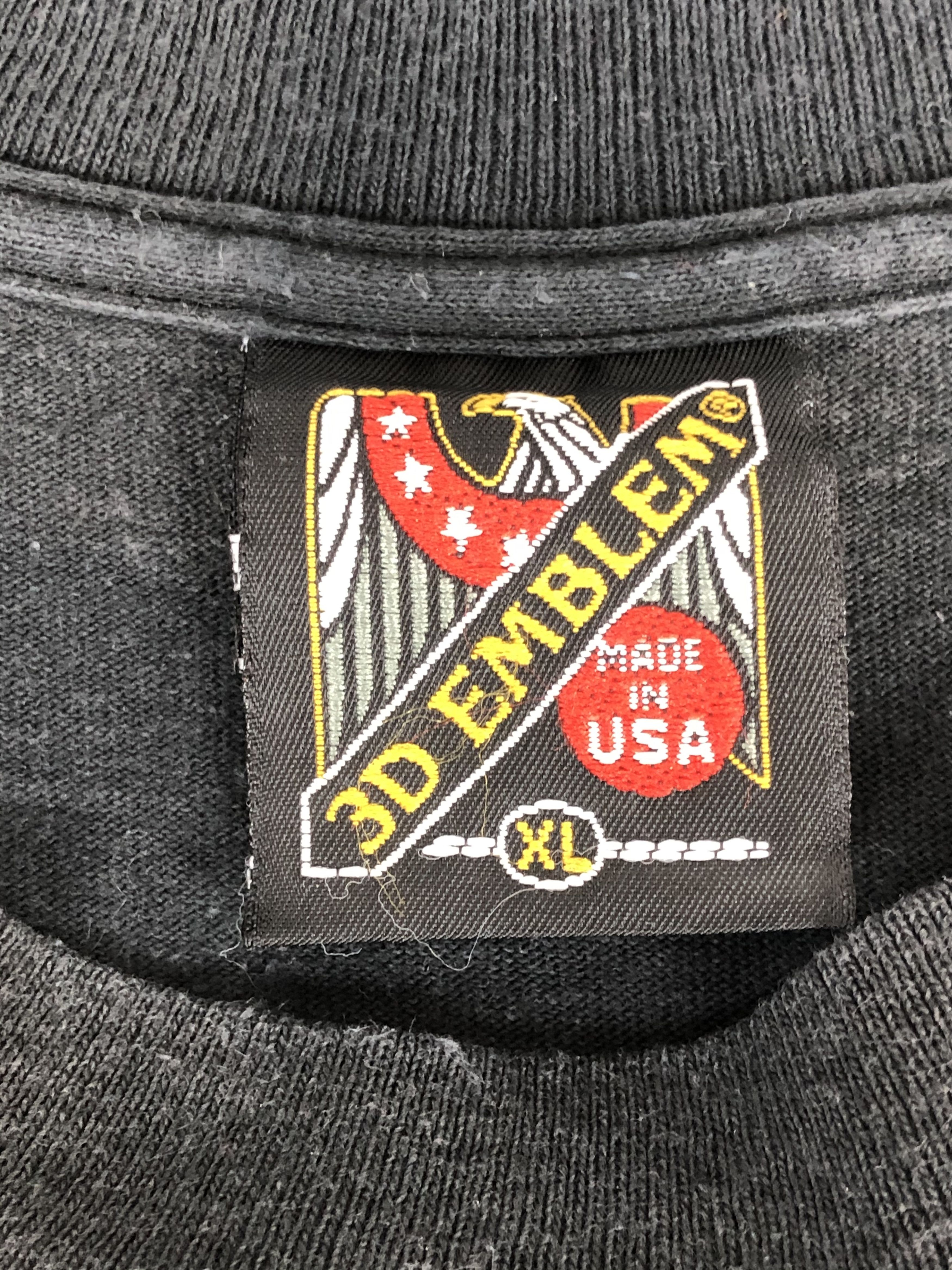 Harley Davidson Vintage 90s 3D Emblem Brothers in the Wind Indian Size US XL / EU 56 / 4 - 9 Thumbnail
