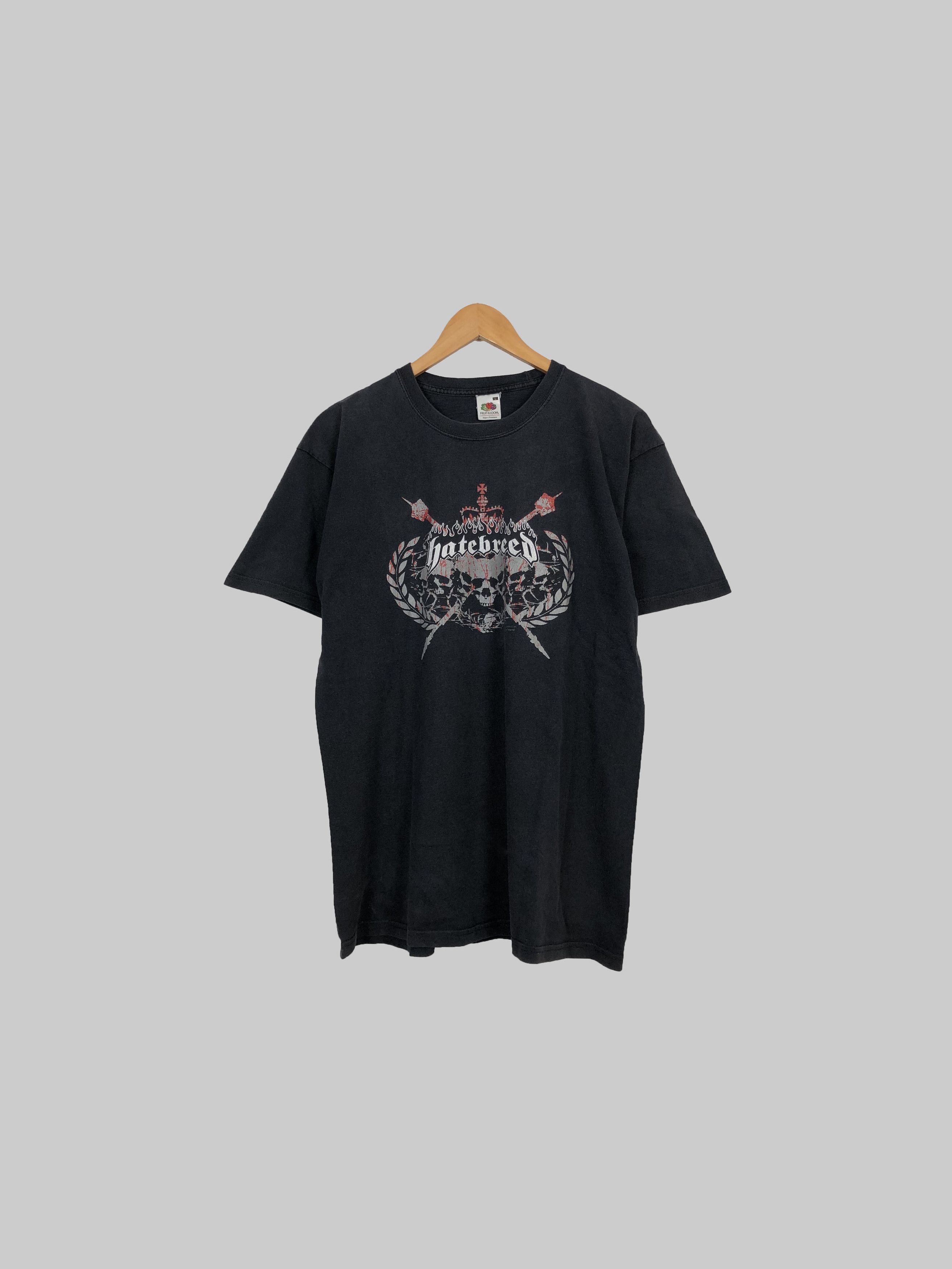 Band Tees Vintage 2007 Hatebreed (Agnostic Front Sick of It All) Size US L / EU 52-54 / 3 - 1 Thumbnail