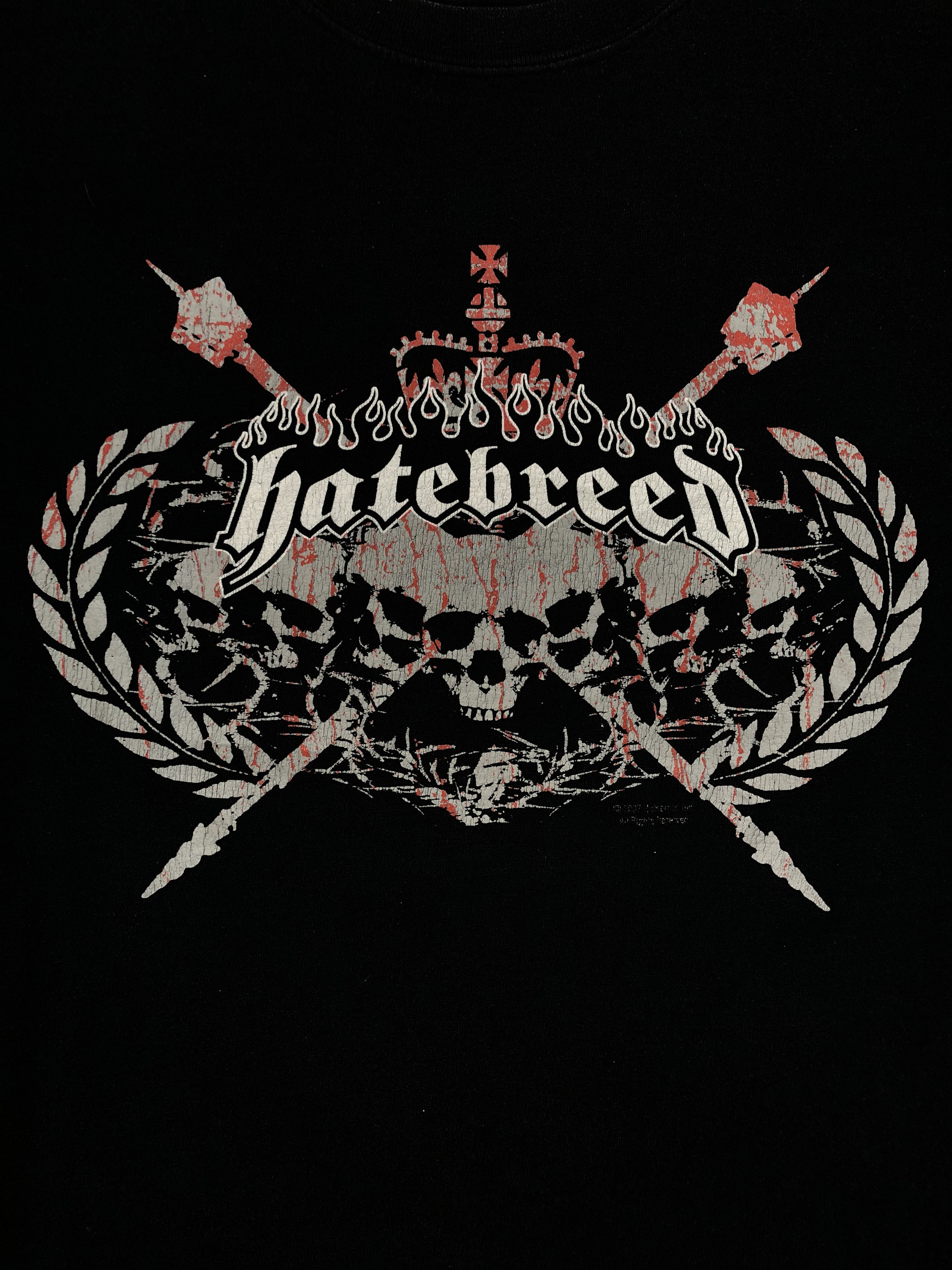 Band Tees Vintage 2007 Hatebreed (Agnostic Front Sick of It All) Size US L / EU 52-54 / 3 - 5 Thumbnail