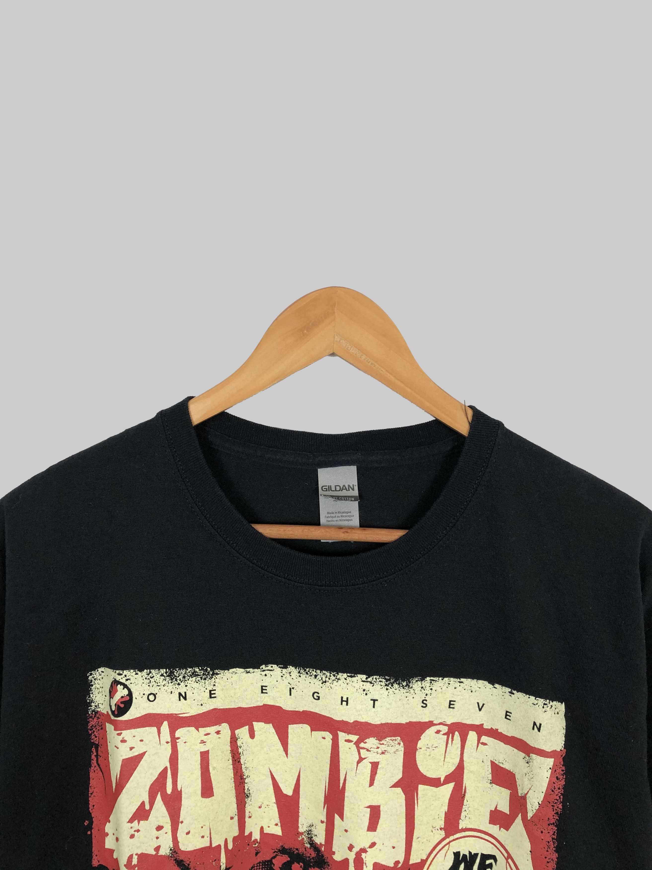 Band Tees Bonez MC Hollywood "One Eight Seven Zombie" Size US L / EU 52-54 / 3 - 2 Thumbnail