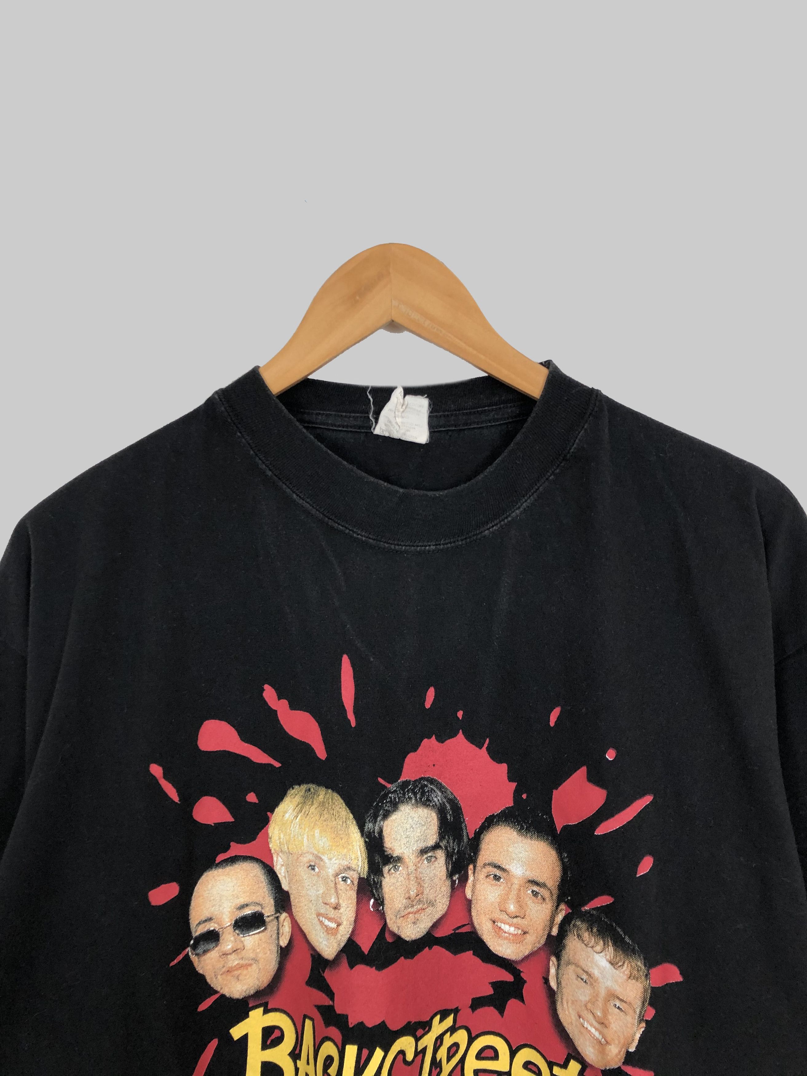 Band Tees Vintage 1997 BackStreet Boys (NSYNC New Kids on the Block) Size US XL / EU 56 / 4 - 2 Thumbnail