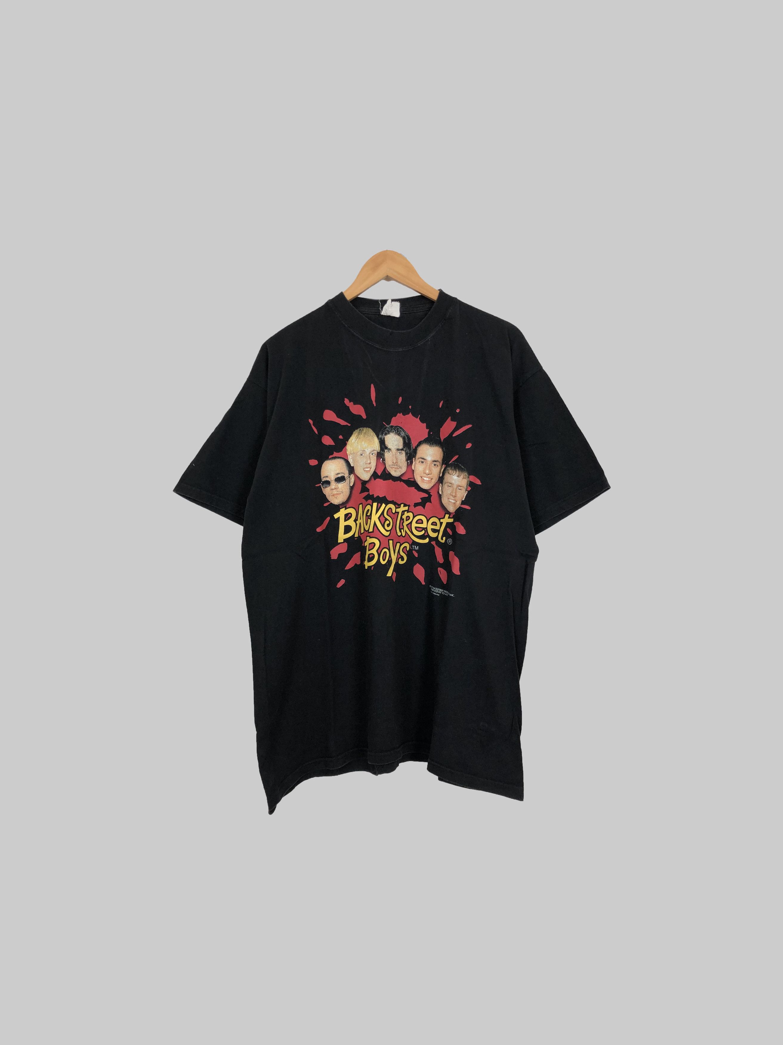 Band Tees Vintage 1997 BackStreet Boys (NSYNC New Kids on the Block) Size US XL / EU 56 / 4 - 1 Thumbnail