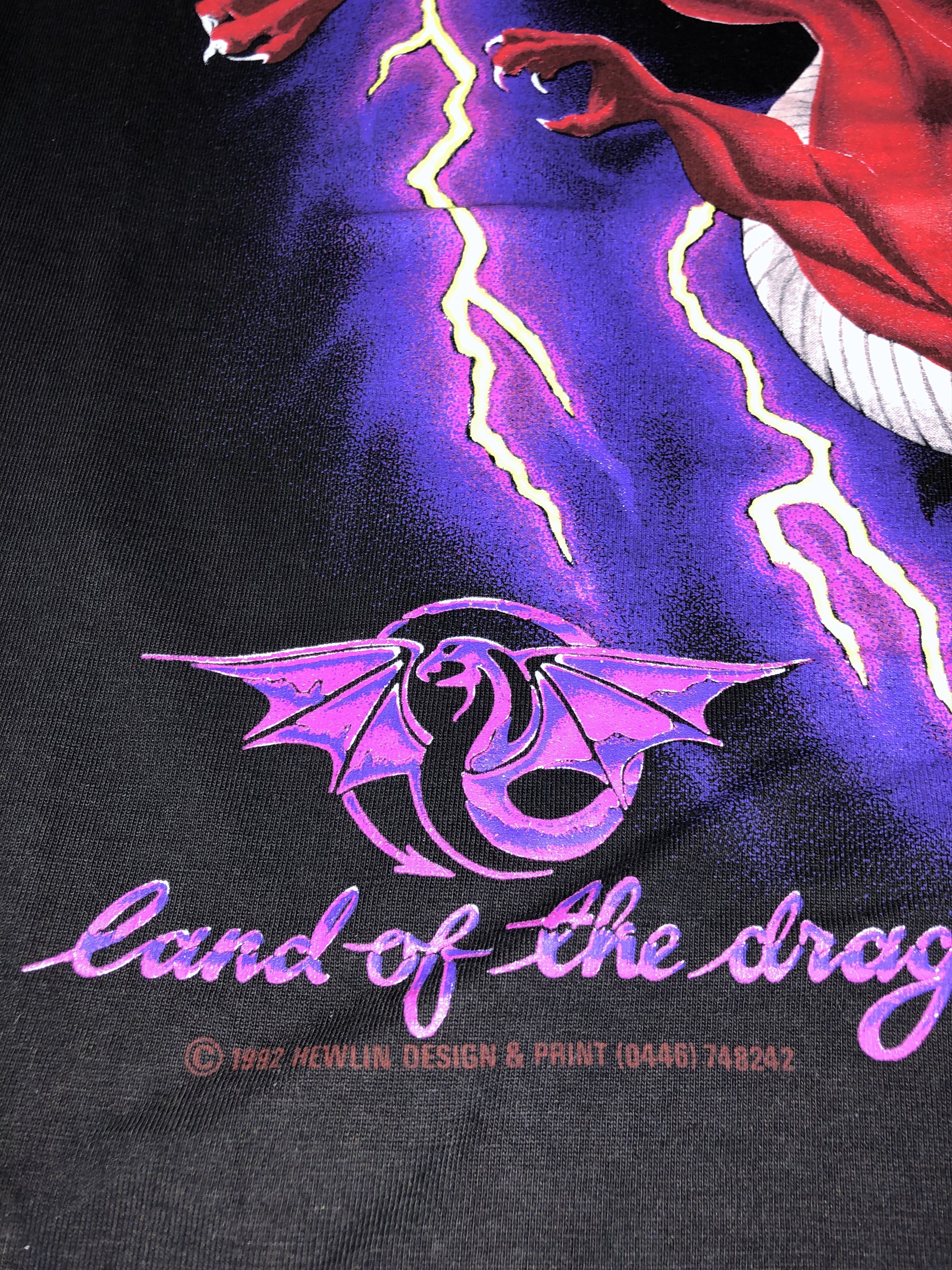 Dragonfly Vintage 1992 Land of the Dragon (Travis Scott) Size US L / EU 52-54 / 3 - 5 Thumbnail