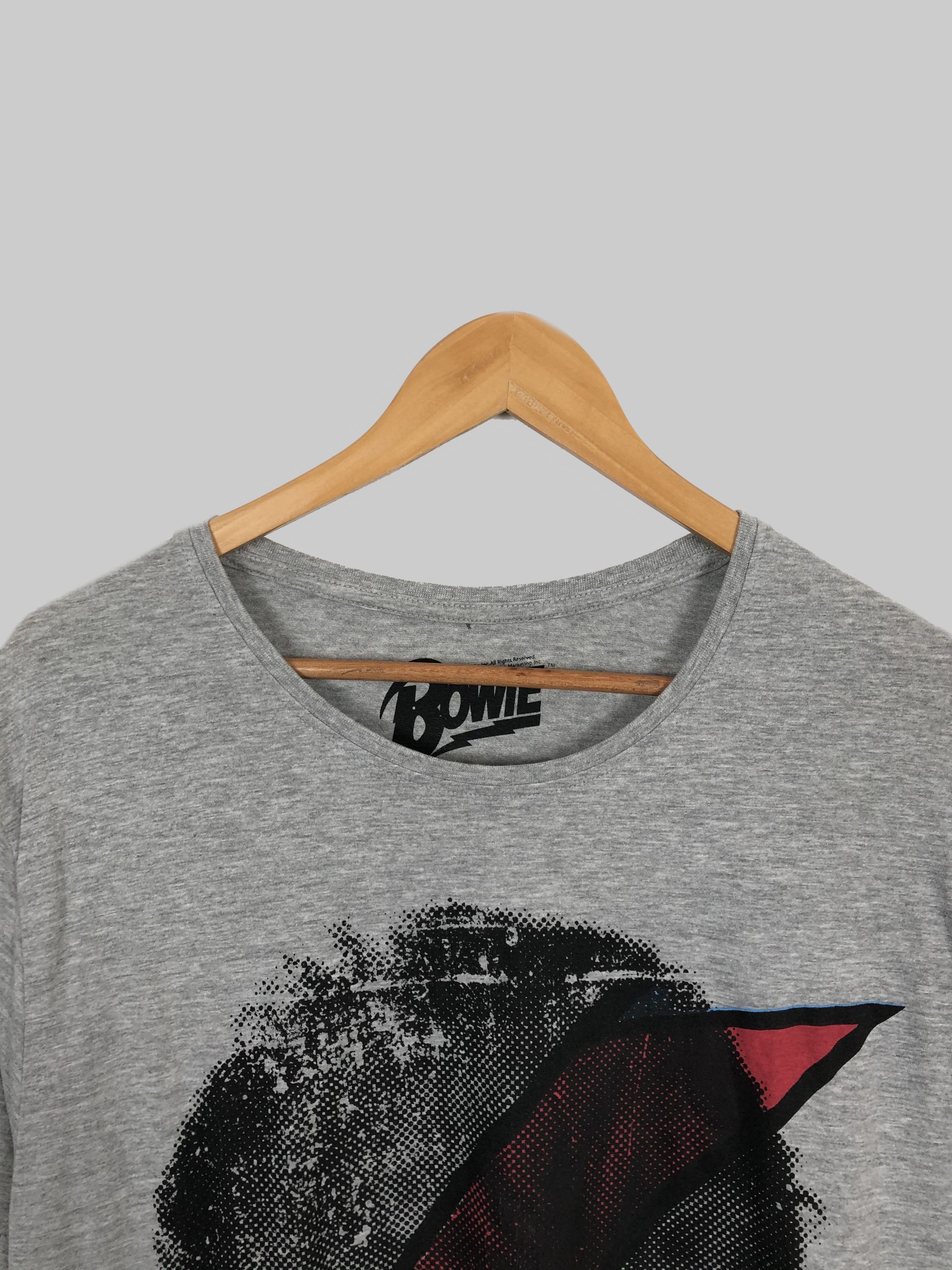 Band Tees Vintage David Bowie (Iggy Pop Rolling Stones Elton John) Size US M / EU 48-50 / 2 - 2 Thumbnail