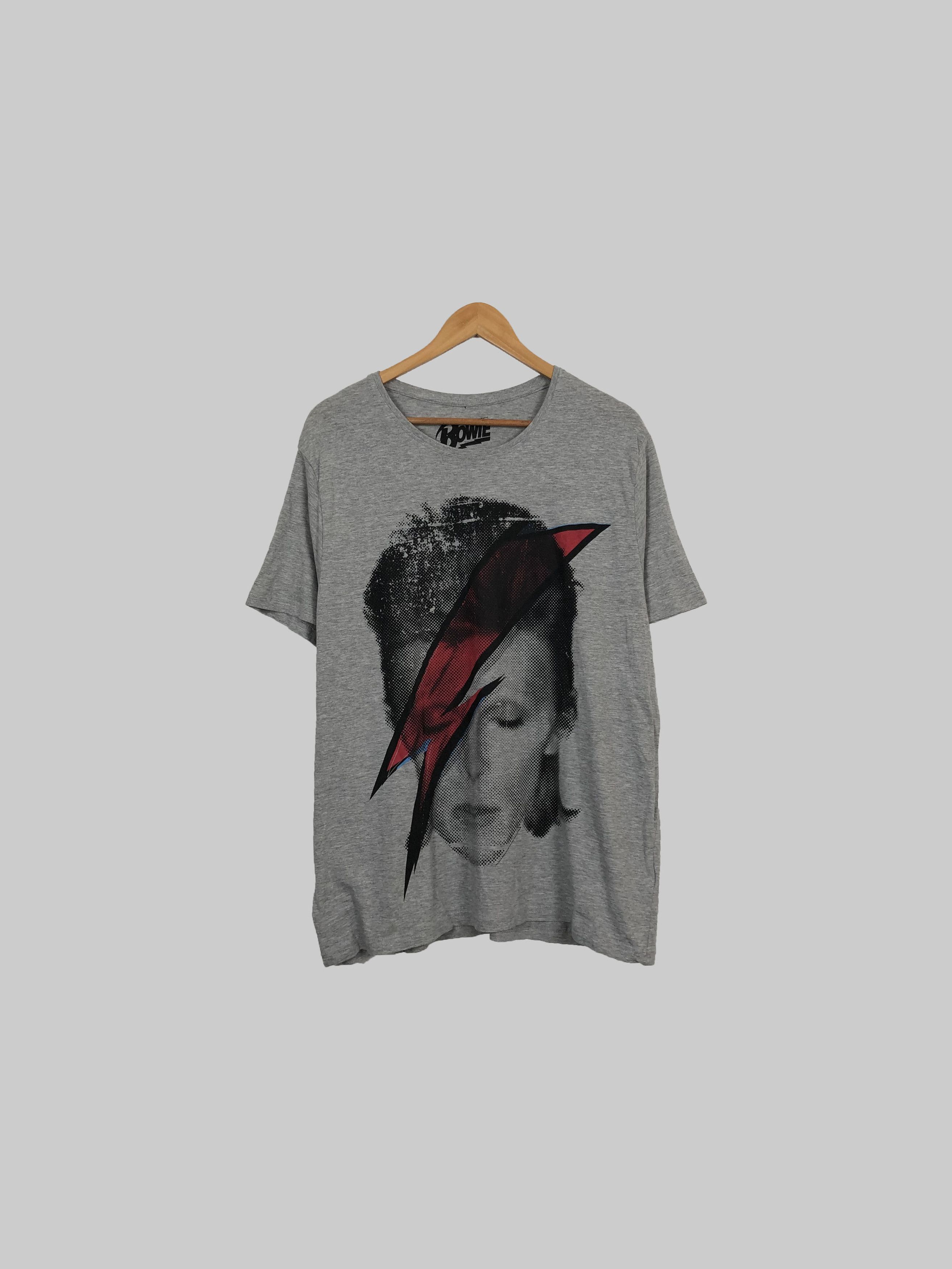 Band Tees Vintage David Bowie (Iggy Pop Rolling Stones Elton John) Size US M / EU 48-50 / 2 - 1 Thumbnail