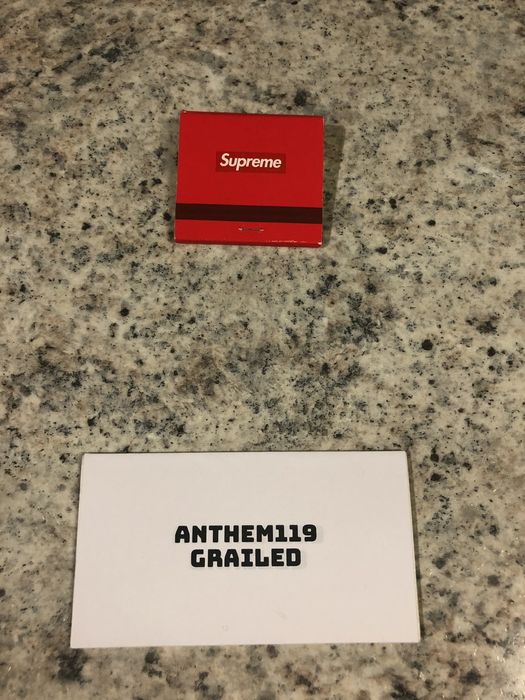 Supreme Supreme Incense Matches Grailed