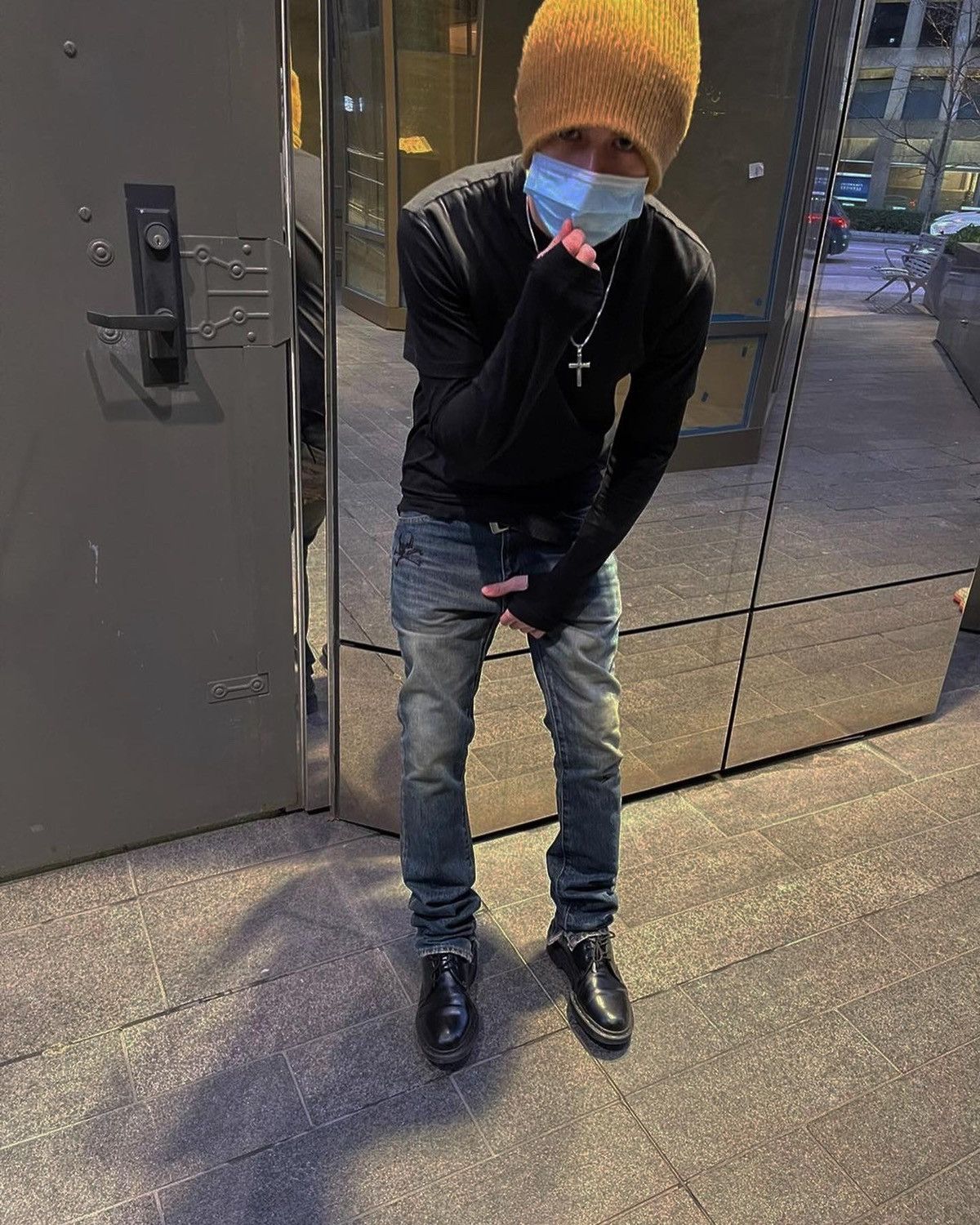Undercover Undercover 05AW arts and crafts 38 denim jeans