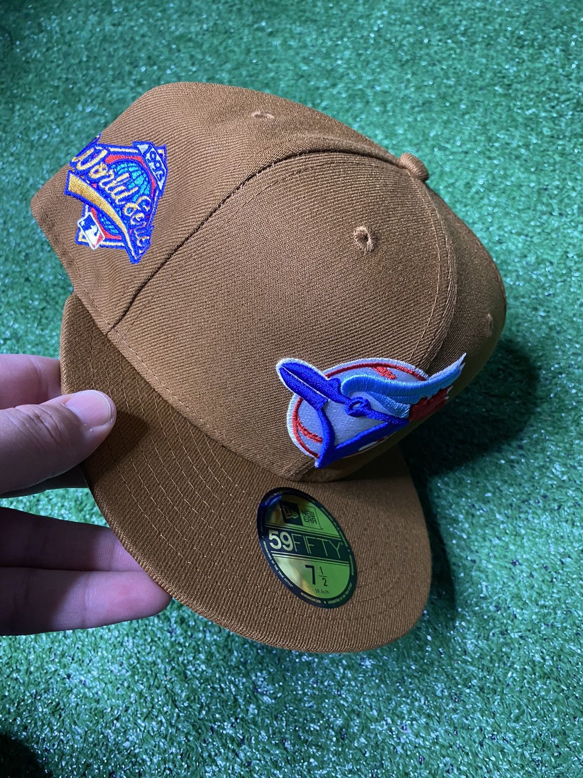 THA BLUE HERB × NEW ERA CAP 7 1/2 BROWN