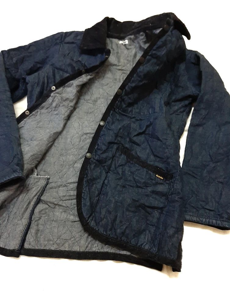 Denime × Indigo × Vintage Vintage Denime Indigo Quilted Snap Button Jacket Size US M / EU 48-50 / 2 - 7 Thumbnail