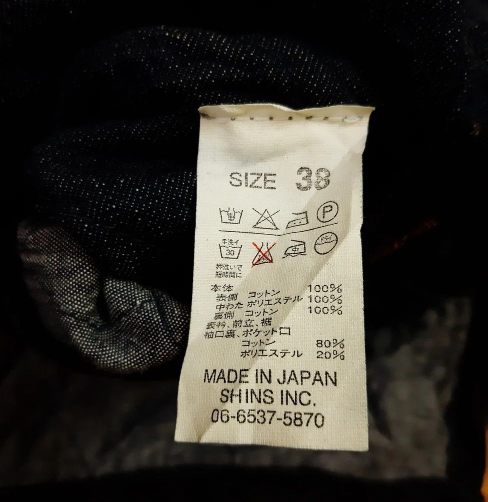 Denime × Indigo × Vintage Vintage Denime Indigo Quilted Snap Button Jacket Size US M / EU 48-50 / 2 - 6 Thumbnail