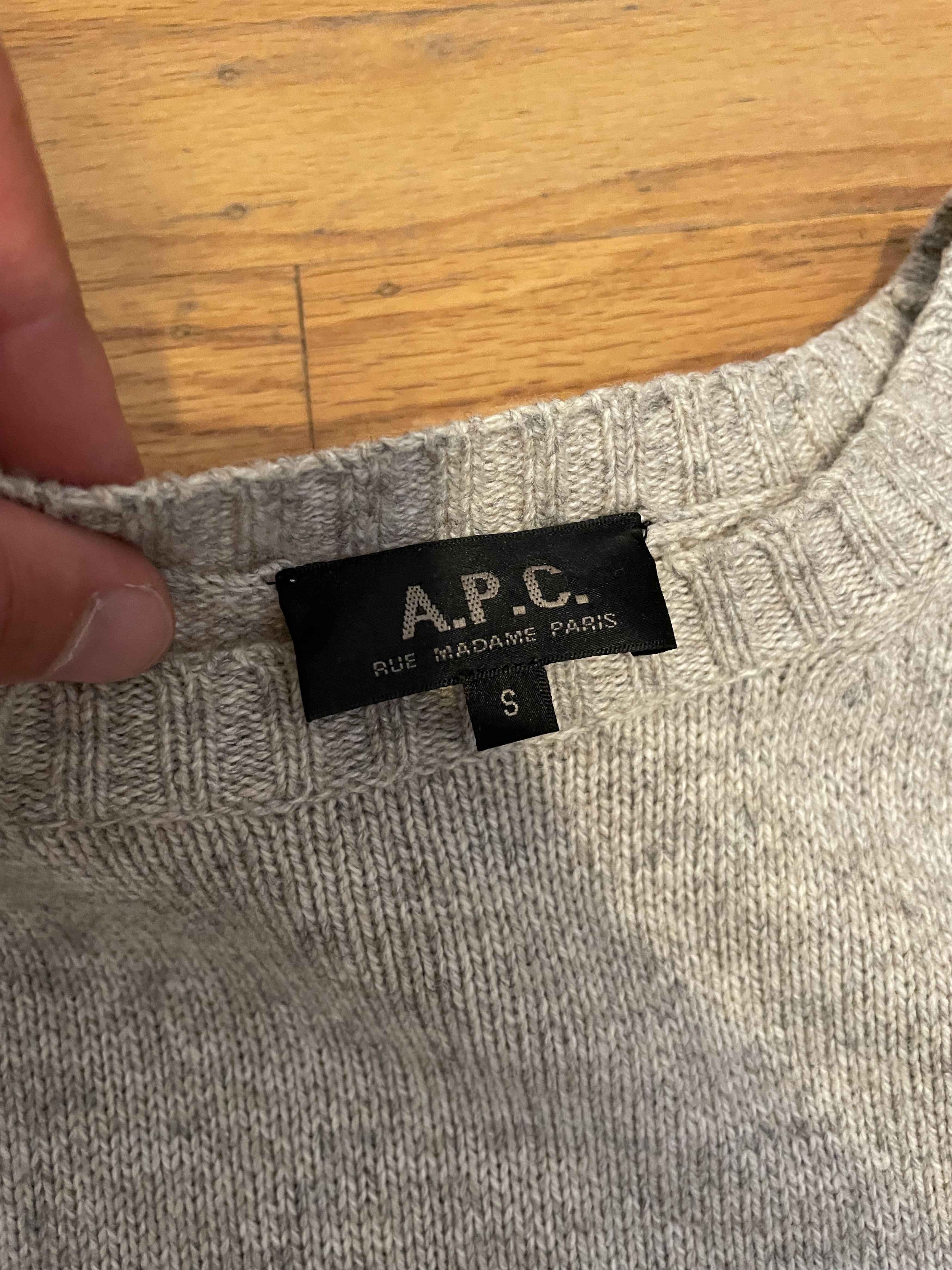 A.P.C. APC Beige Sweater Size US S / EU 44-46 / 1 - 4 Thumbnail