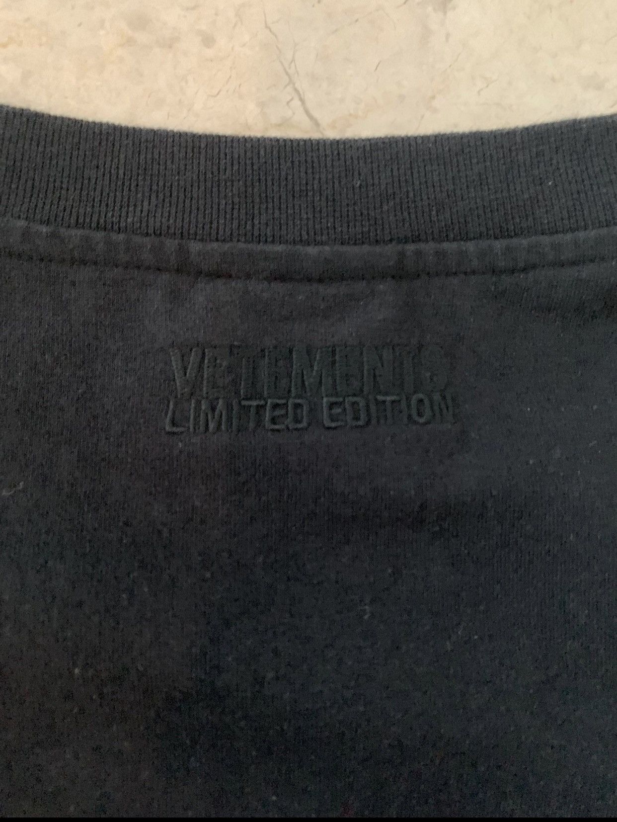 Vetements 2020AW Motorhead 'the world is yours' LS crewneck tee Size US L / EU 52-54 / 3 - 6 Thumbnail